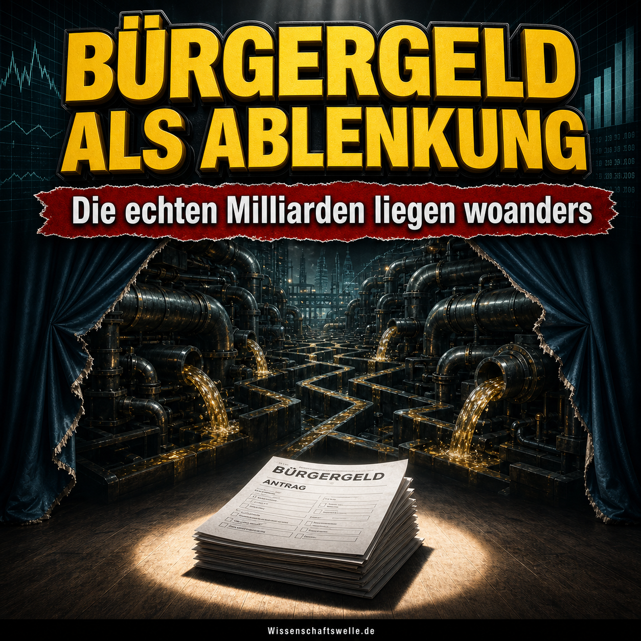 Ablenkungsmanöver Bürgergeld: Wo das Geld wirklich versickert