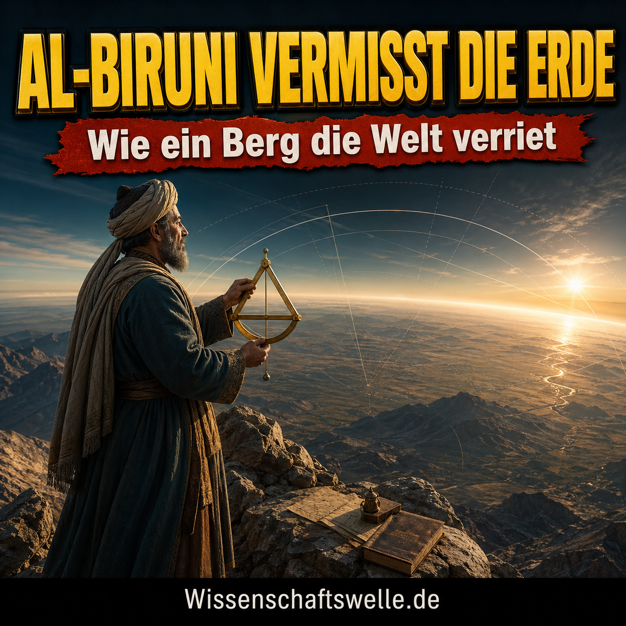 Al-Biruni: Wie ein Universalgelehrter die Erde erstaunlich genau vermessen konnte