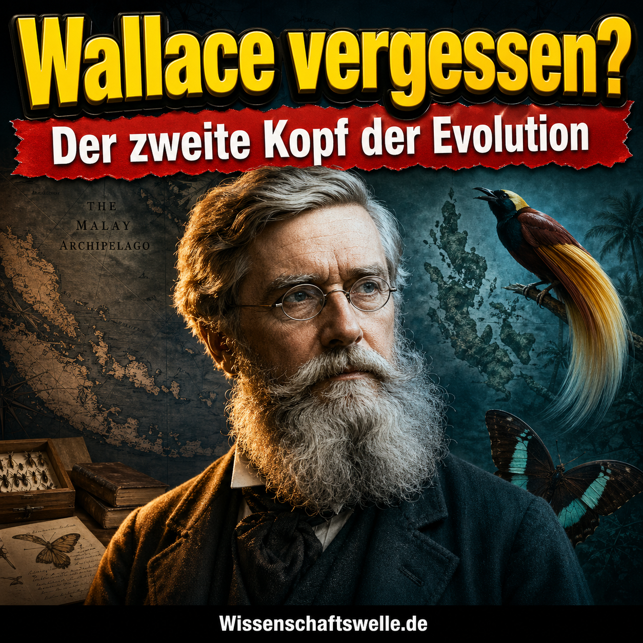 Alfred Russel Wallace: Der vergessene Mitentdecker der Evolution durch natürliche Selektion