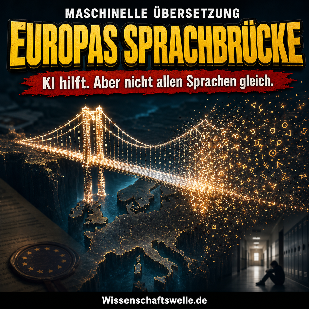 Europas Sprachbrücken aus Code: Warum maschinelle Übersetzung nicht für alle gleich gut trägt