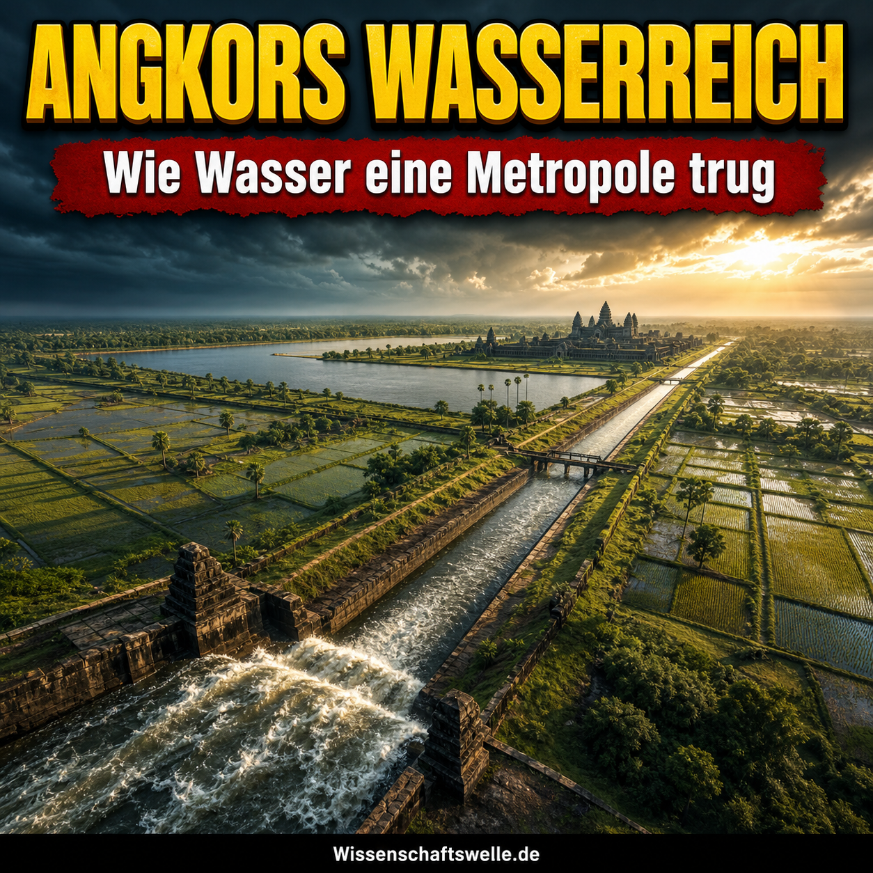 Angkors Wasserreich: Wie Barays, Kanäle und Reisfelder eine Metropole trugen
