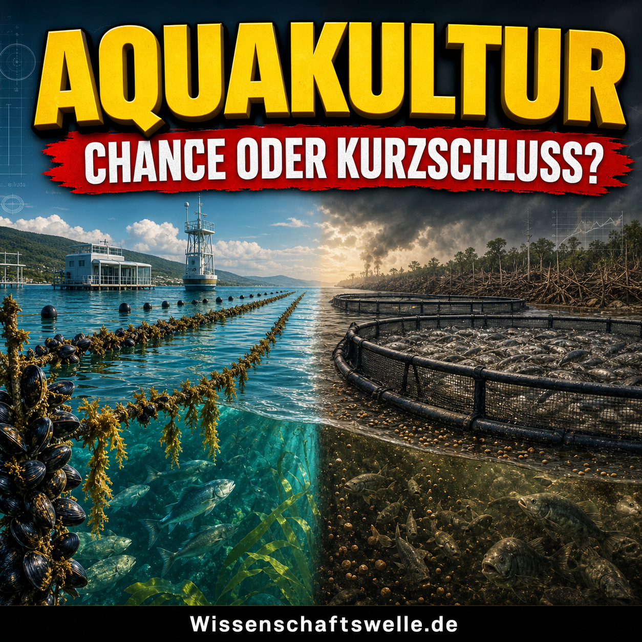 Aquakultur: Wann Fischzucht Ernährung sichert und wann sie Küsten, Artenvielfalt und Futterketten belastet