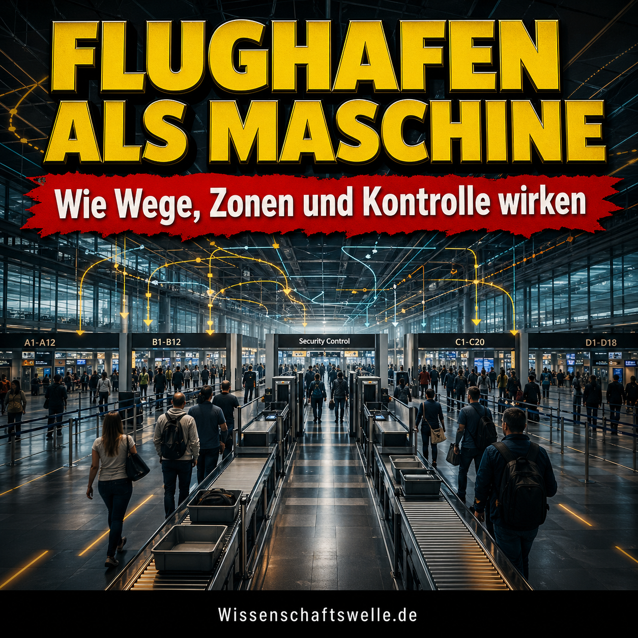 Flughafenarchitektur: Wie Terminal-Layouts, Passagierflüsse und Sicherheitsschleusen moderne Flughäfen formen