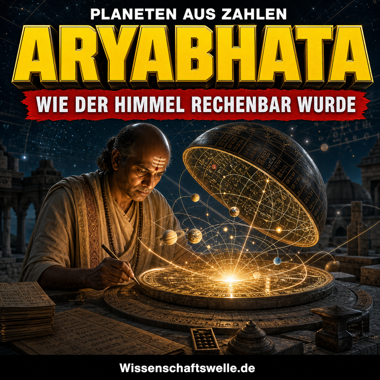 Als der Himmel rechenbar wurde: Was Aryabhata aus Planeten und Winkeln machte