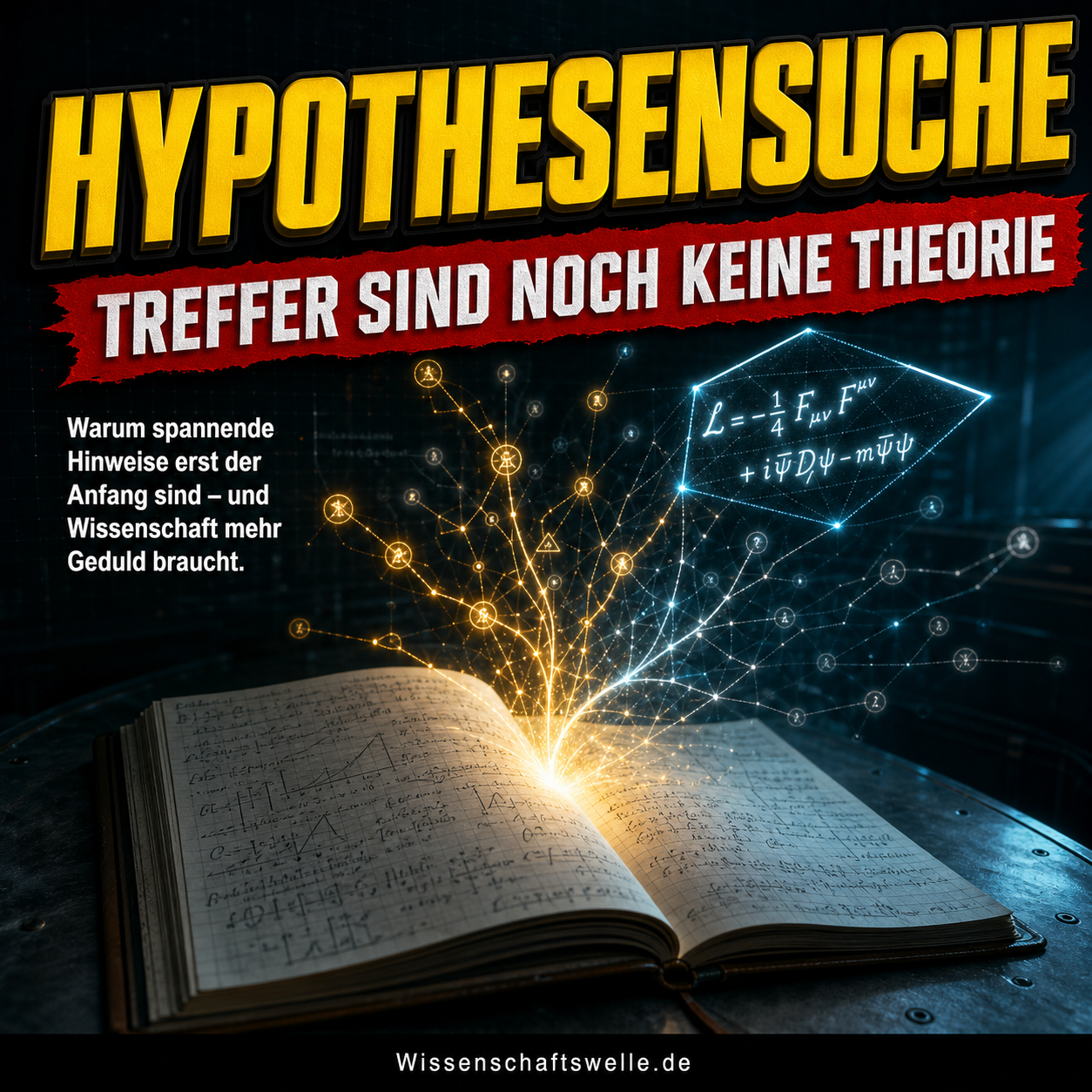 Automatische Hypothesensuche: Wenn KI Muster findet, aber noch nichts erklärt