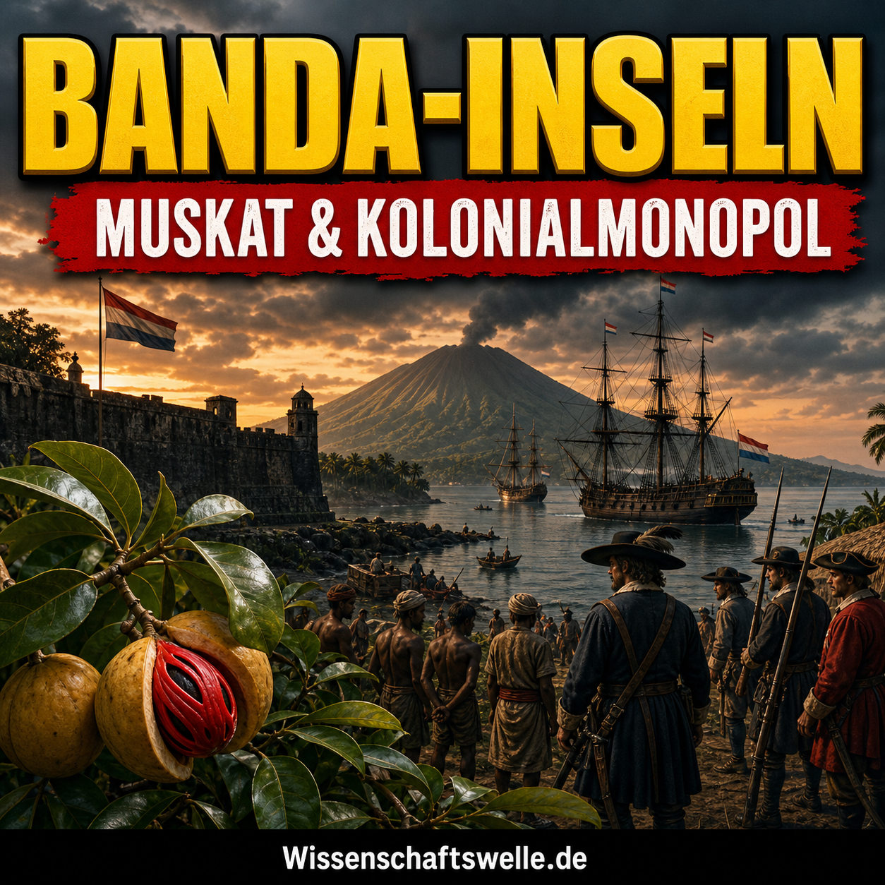 Banda-Inseln und Muskatnuss: Die Fallstudie eines kolonialen Monopols