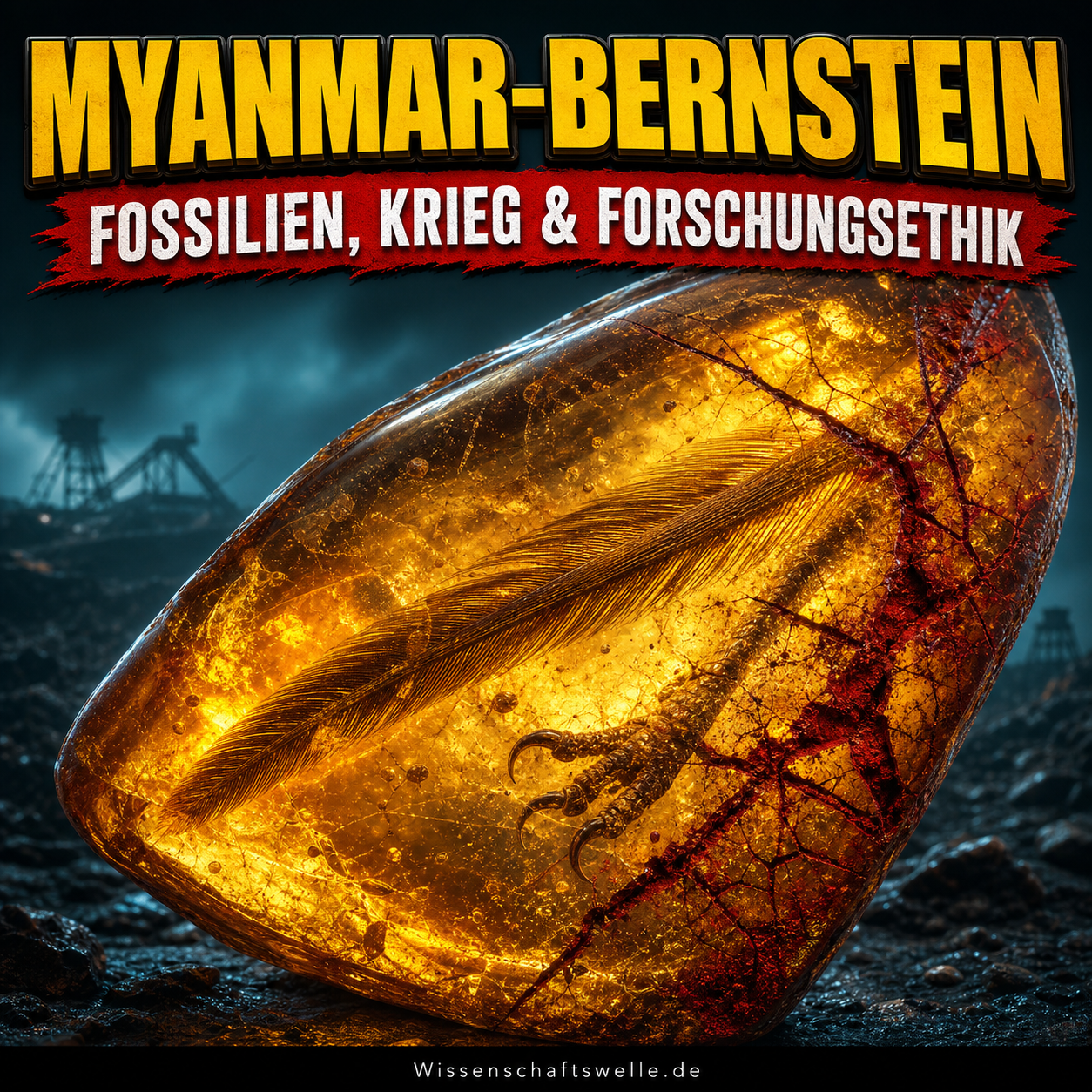 Myanmar-Bernstein: Warum spektakuläre Fossilien nicht von ihrer Herkunft zu trennen sind