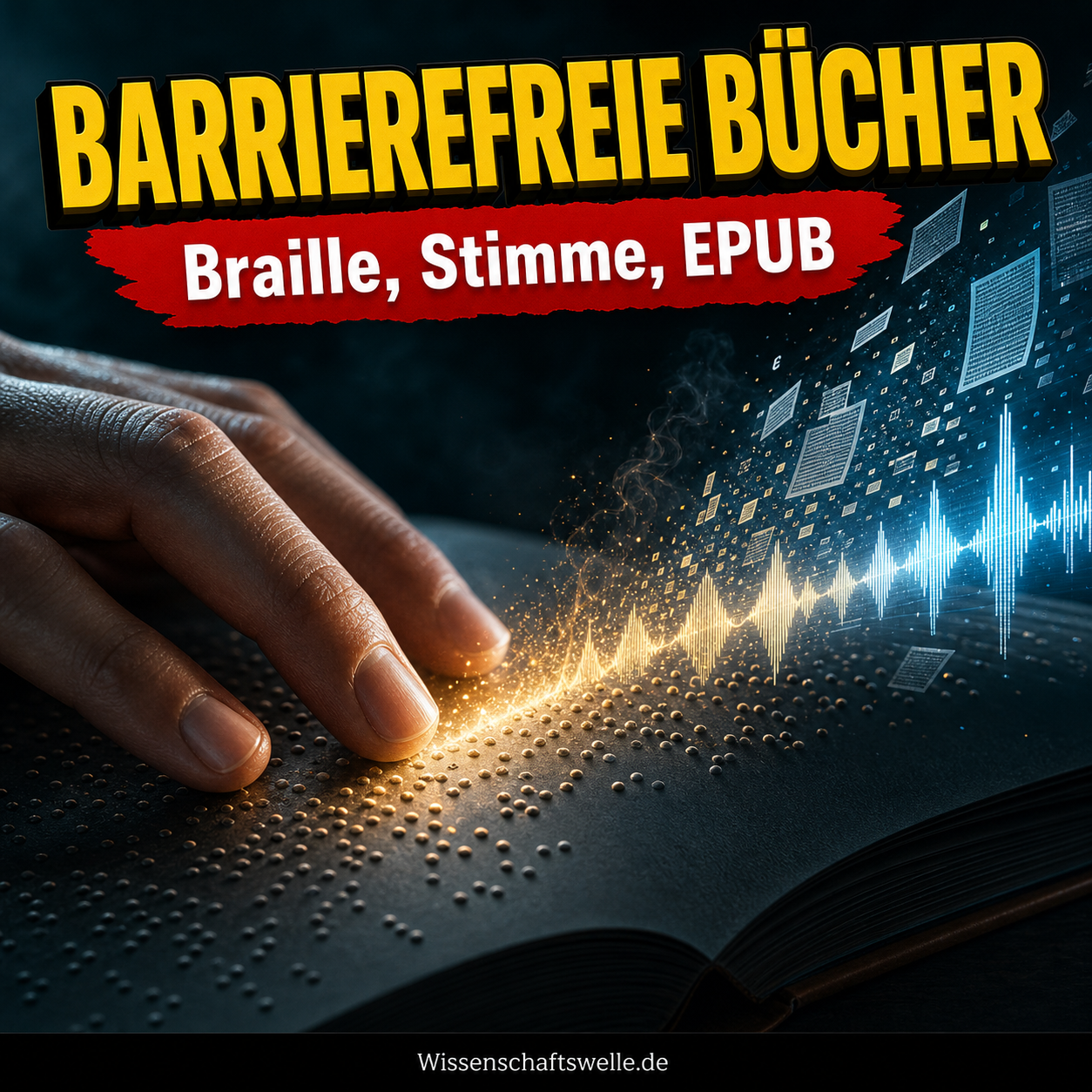 Barrierefreie Bücher sind mehr als Druckerschwärze: Wie Braille, Stimme und EPUB Literatur zugänglich machen