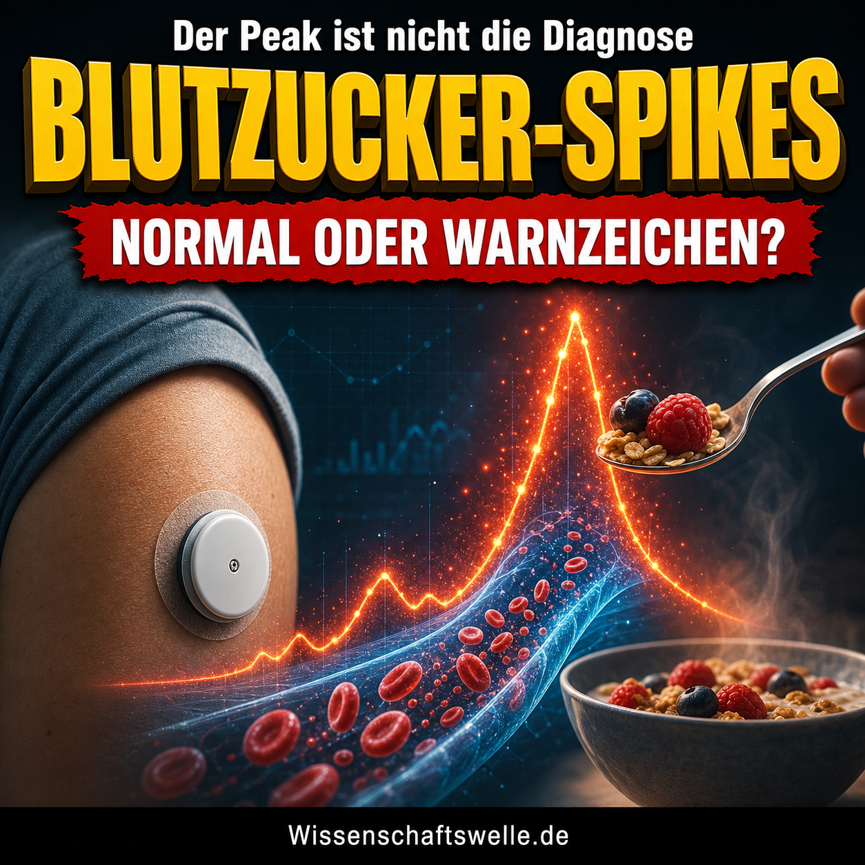 Der Peak ist nicht die Diagnose: Was Blutzucker-Spikes wirklich bedeuten