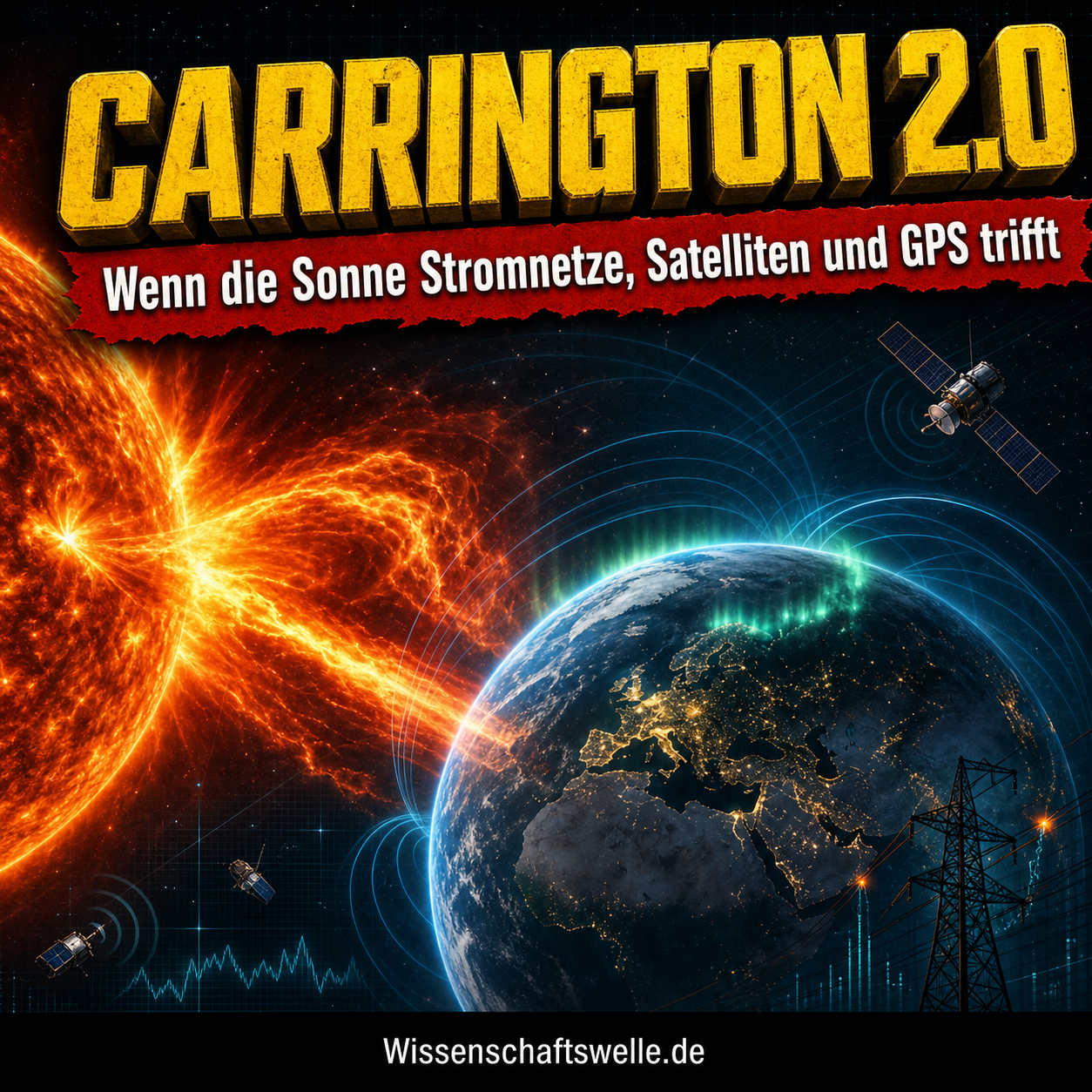 Carrington 2.0: Was ein geomagnetischer Supersturm heute anrichten würde