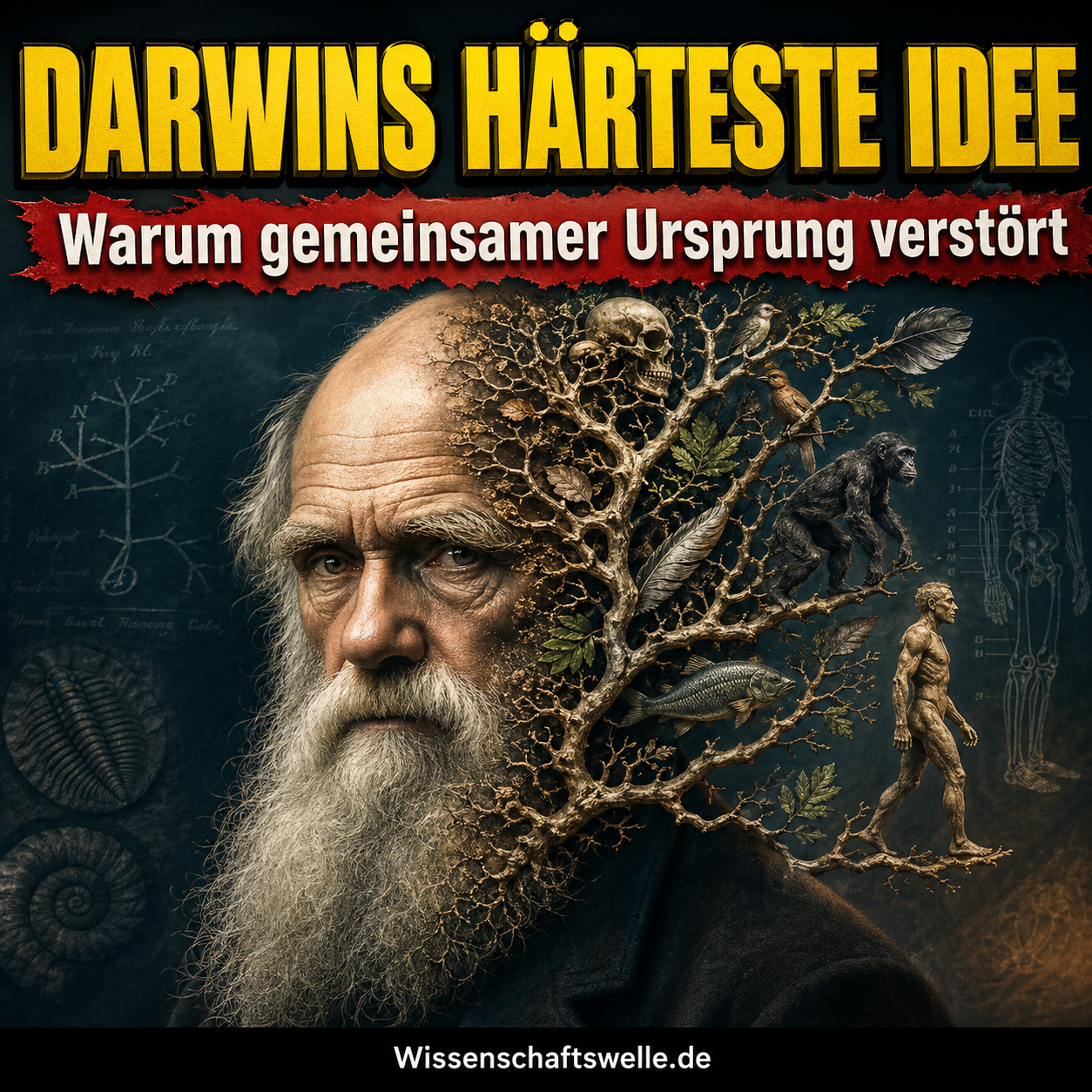 Charles Darwin: Die Evolutionstheorie und die Zumutung des gemeinsamen Ursprungs