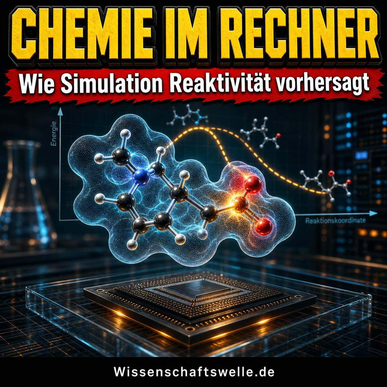 Wenn Moleküle erst im Rechner reagieren: Wie Computational Chemistry Struktur und Reaktivität vorhersagt