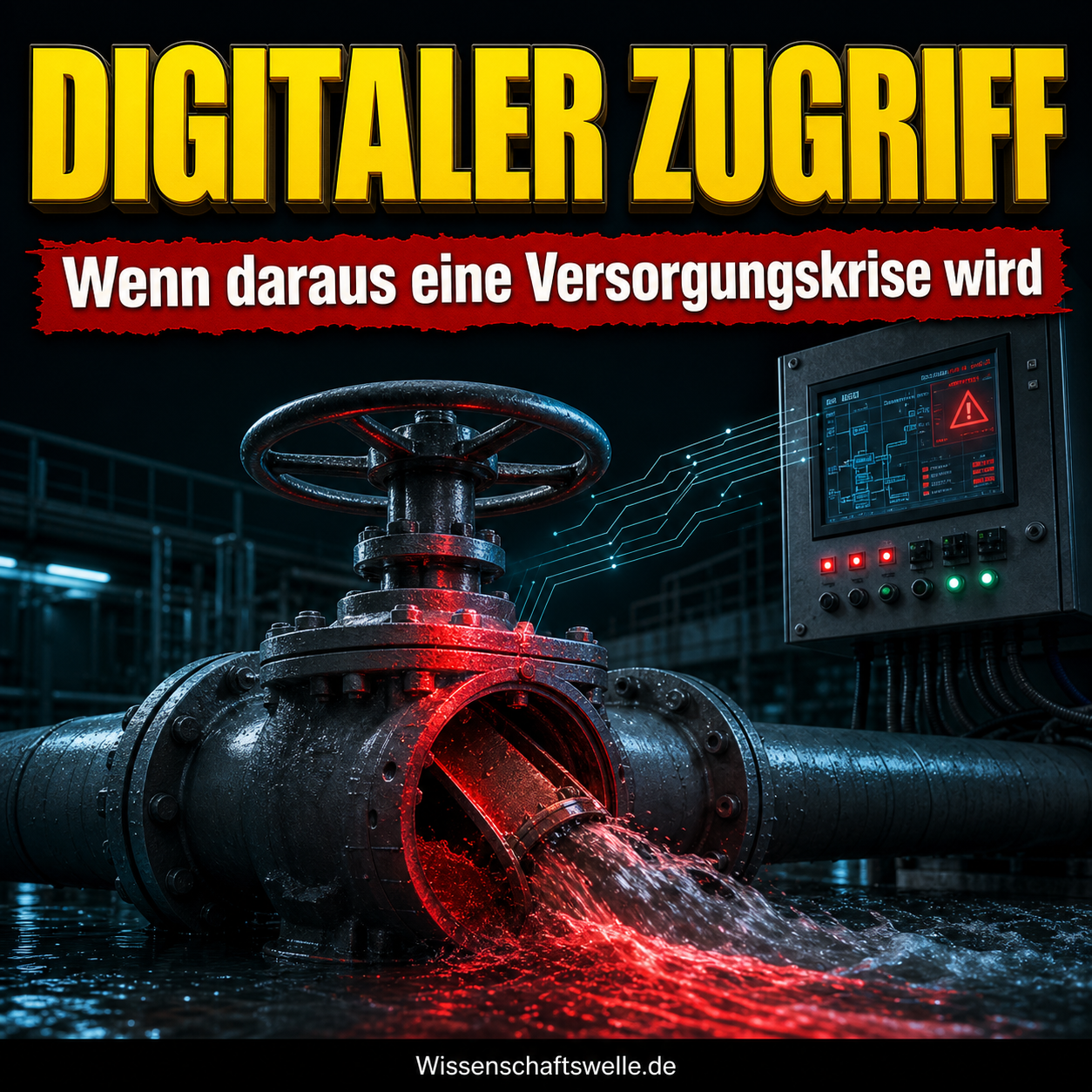 Cyberkrieg: Wann aus einem digitalen Zugriff eine Versorgungskrise wird