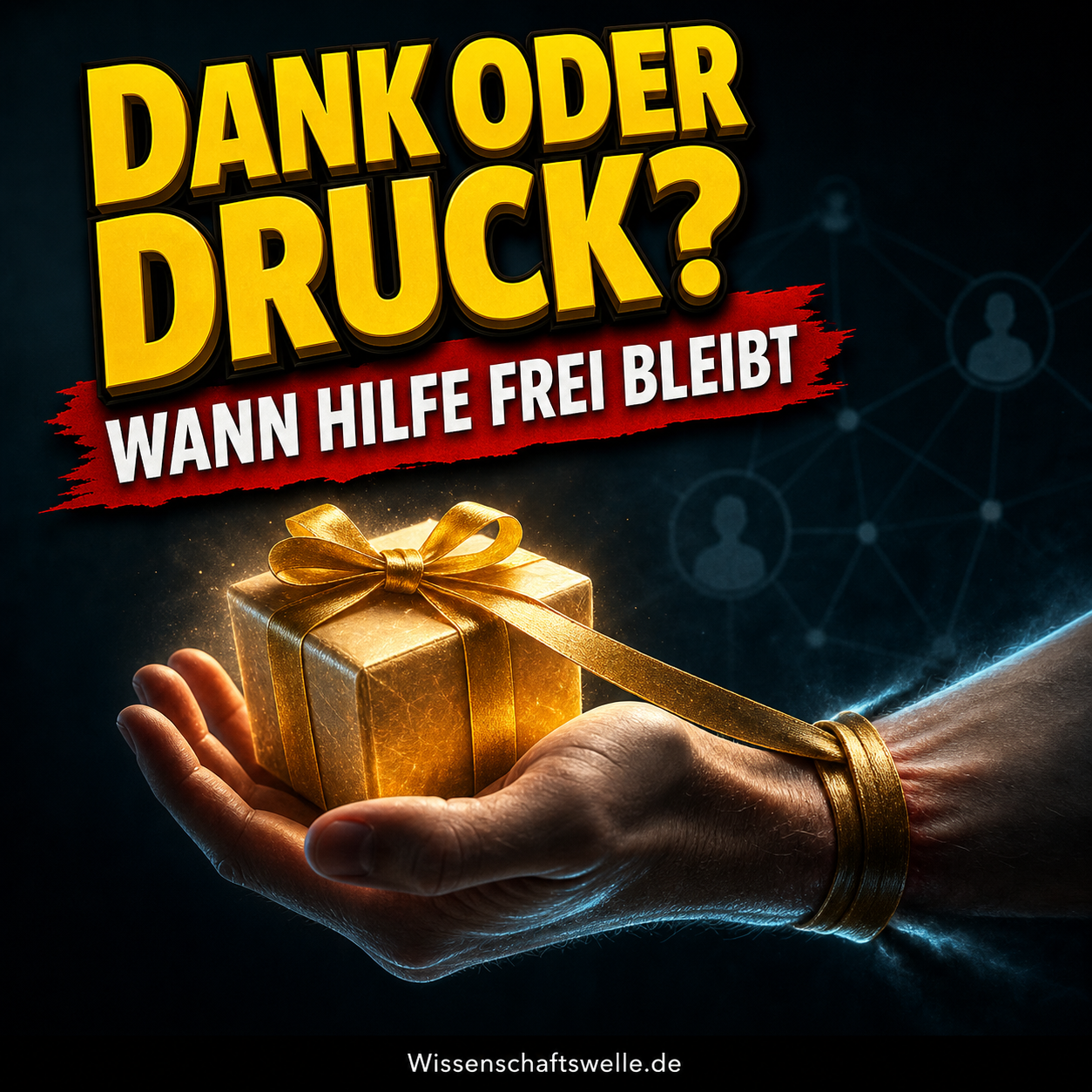 Dankbarkeit ist kein Gehorsam: Wann Hilfe verbindet und wann sie Macht stabilisiert