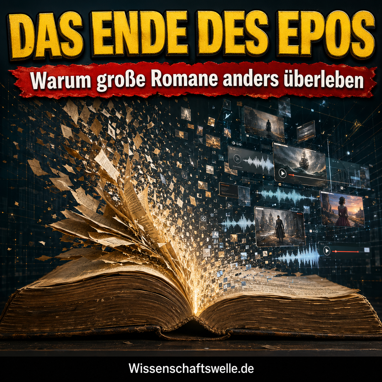 Das Ende des Epos: Warum niemand mehr 3.000 Seiten am Stück schreibt – und liest