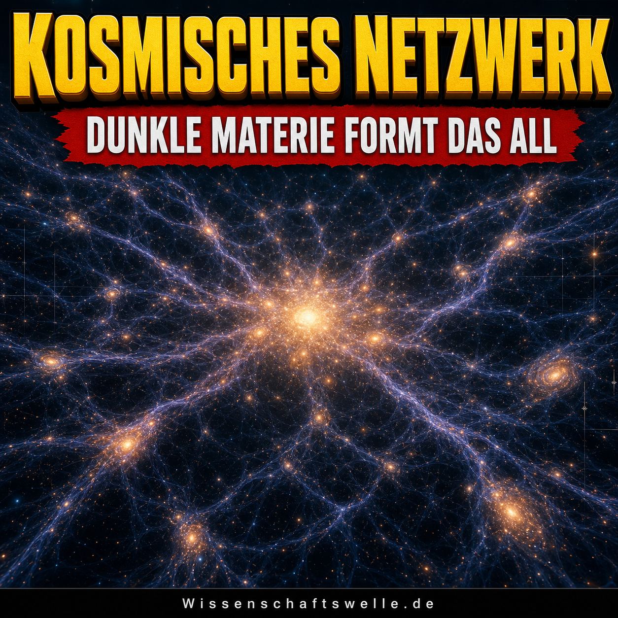 Das kosmische Netzwerk: Megastrukturen, Dunkle Materie, Dunkle Energie und universelle Muster