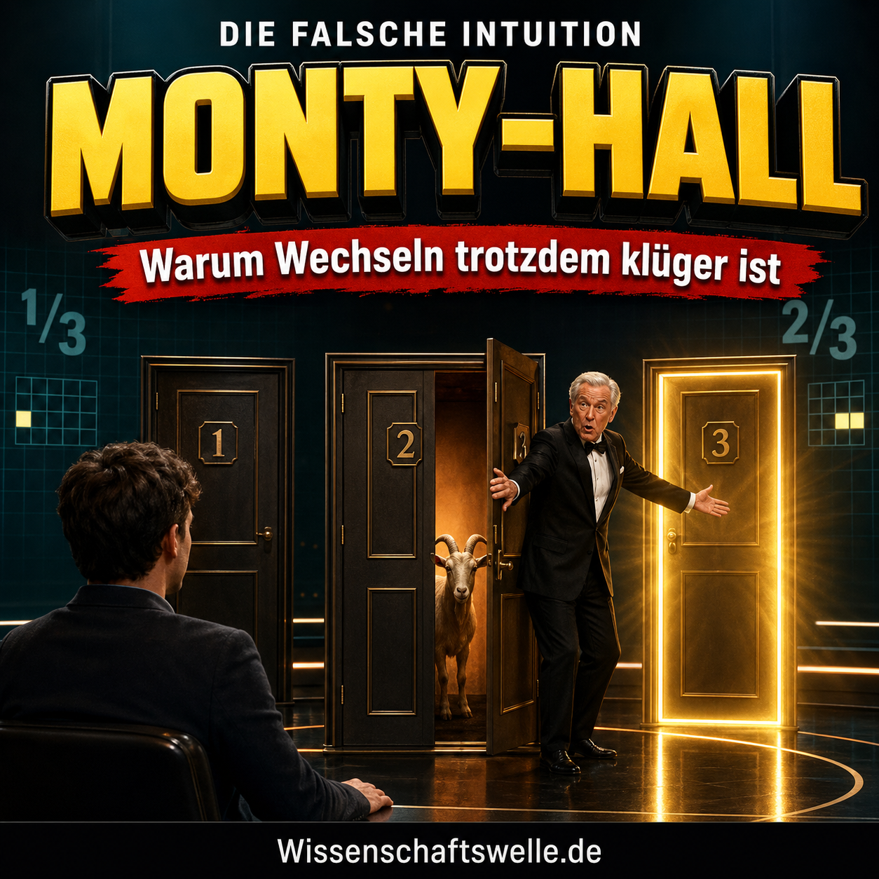 Das Monty-Hall-Paradox: Warum sich die richtige Entscheidung falsch anfühlt