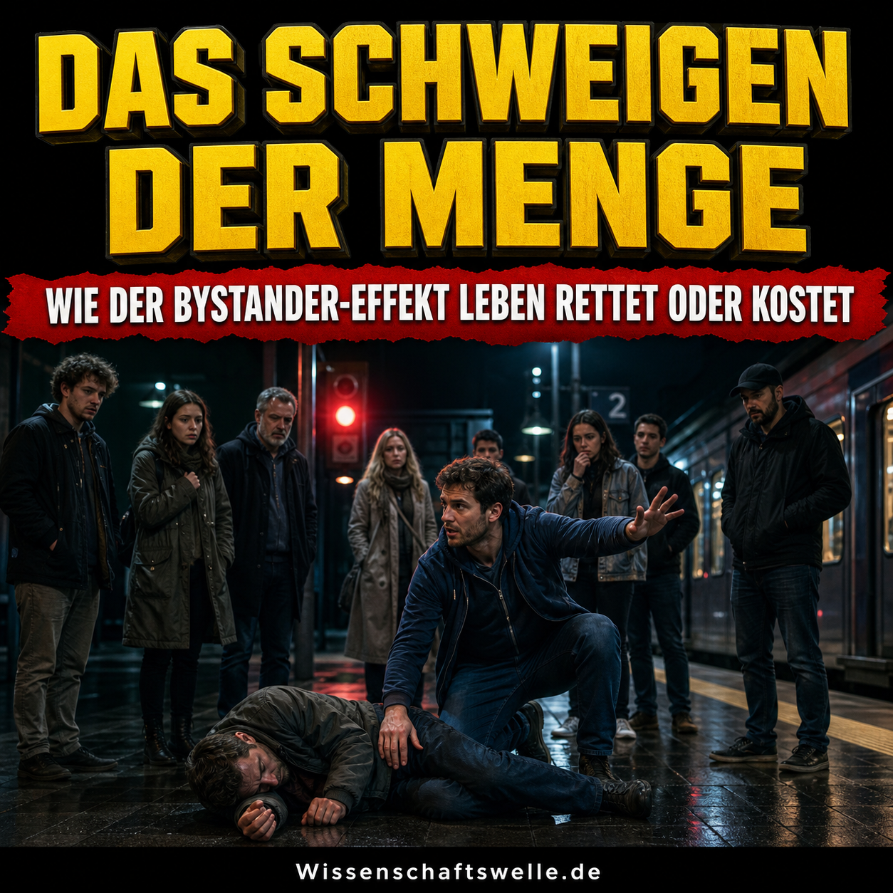 Das Schweigen der Menge: Wie der Bystander-Effekt im Alltag über Leben und Tod entscheidet