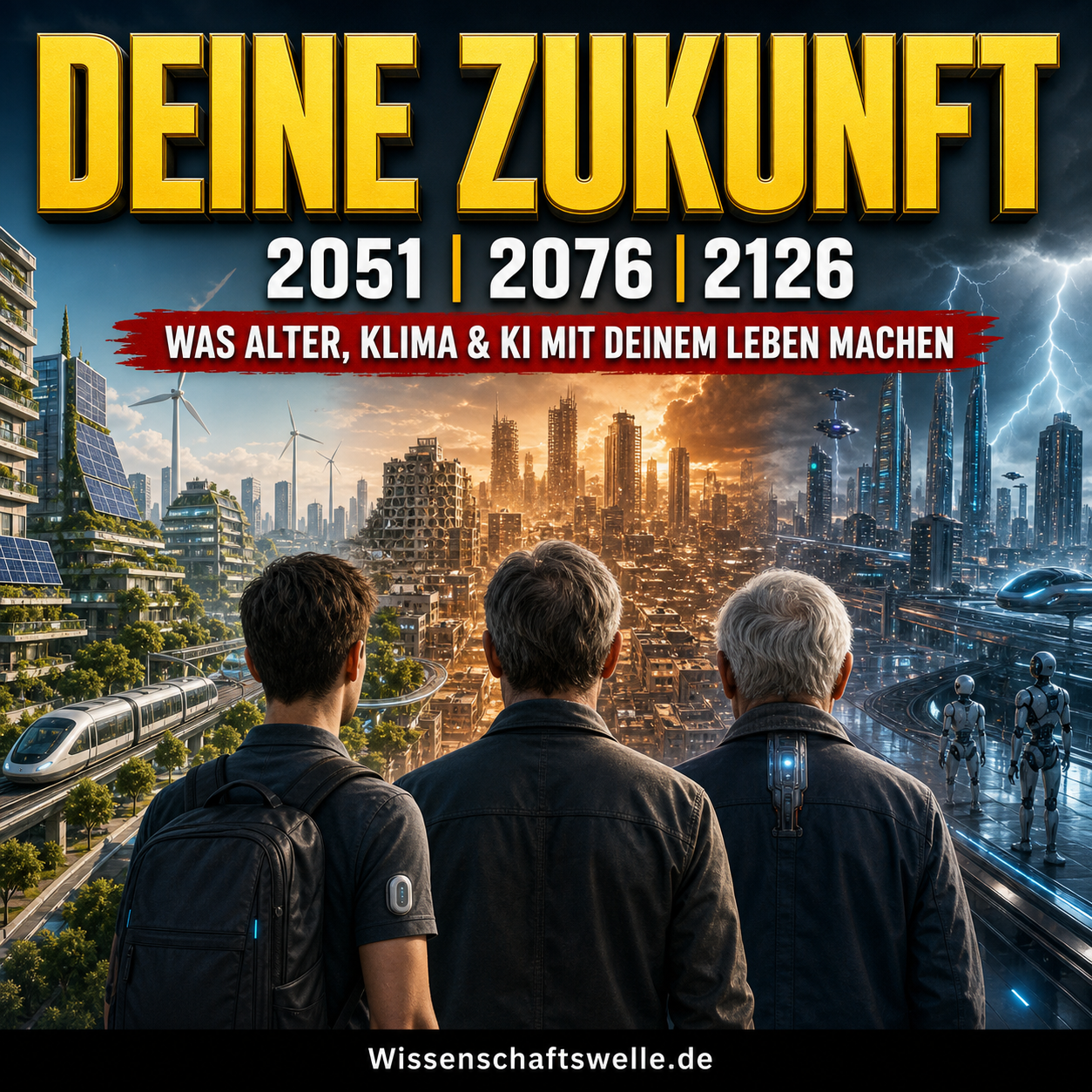 Deine Zukunft in 25, 50 und 100 Jahren: Eine atemberaubende Reise ins Übermorgen!