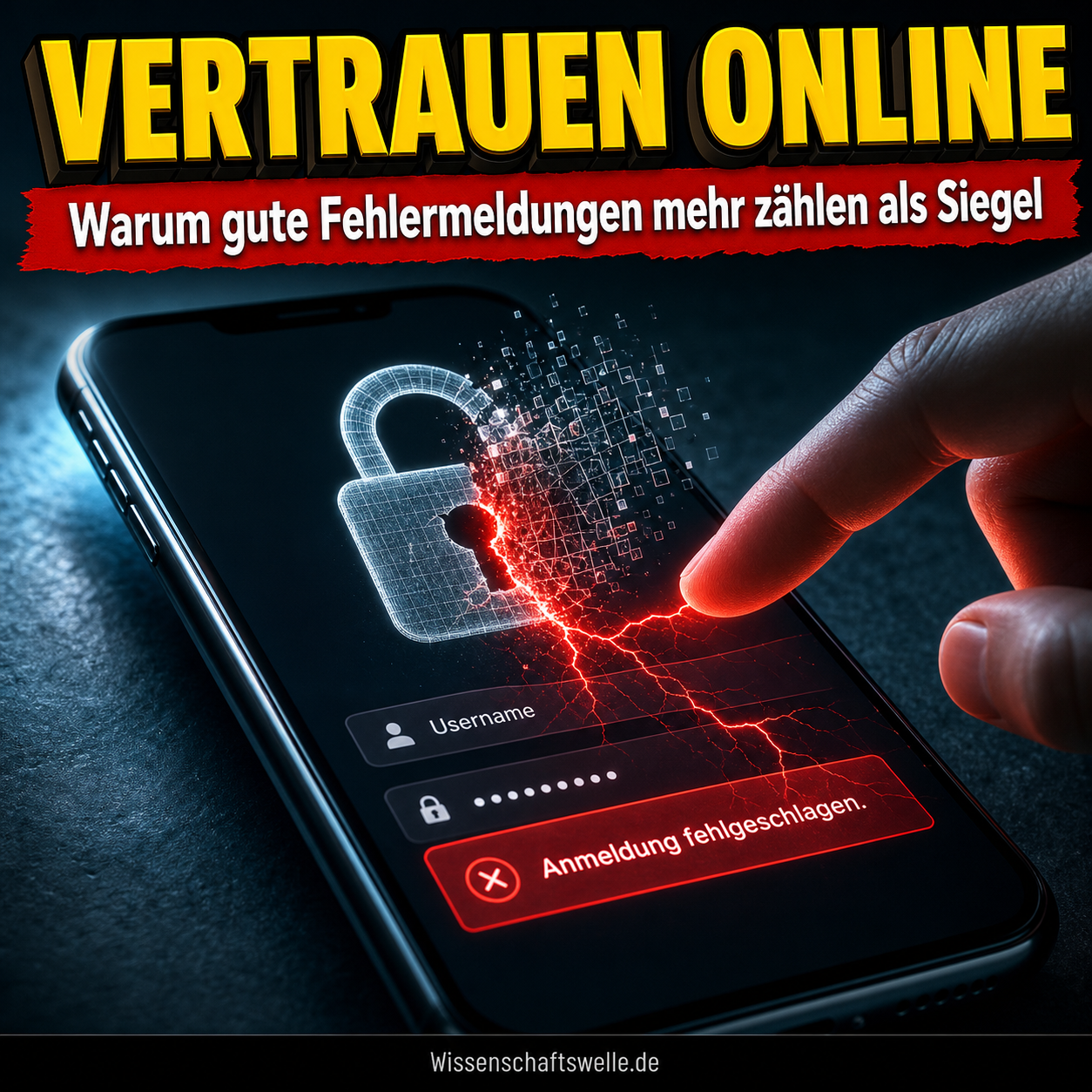 Vertrauen in digitalen Diensten beginnt im Fehlerfall
