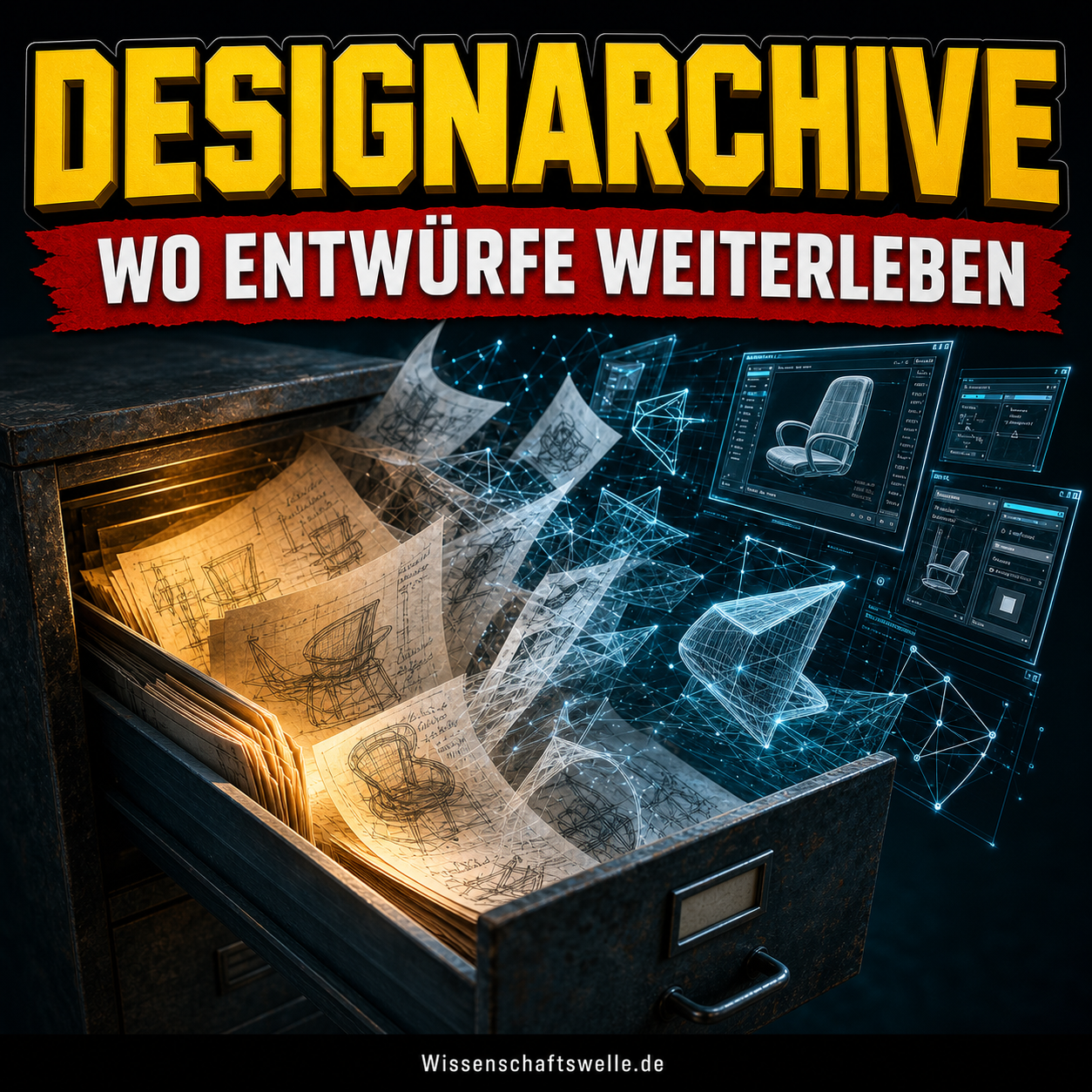Wo Entwürfe weiterleben: Warum Designarchive mehr bewahren als schöne Objekte