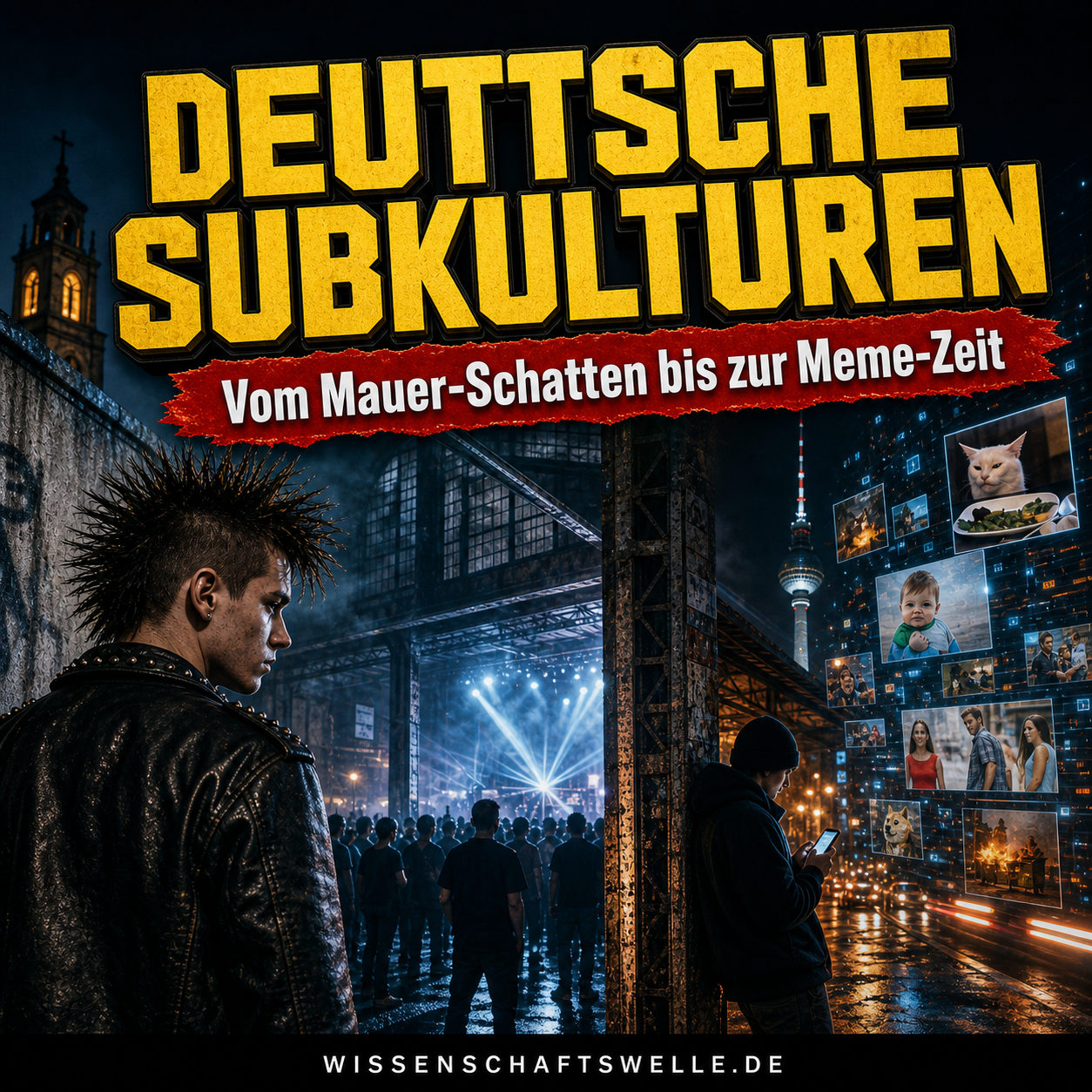 Deutsche Subkulturen Geschichte — vom Mauer-Schatten bis zur Meme-Zeit