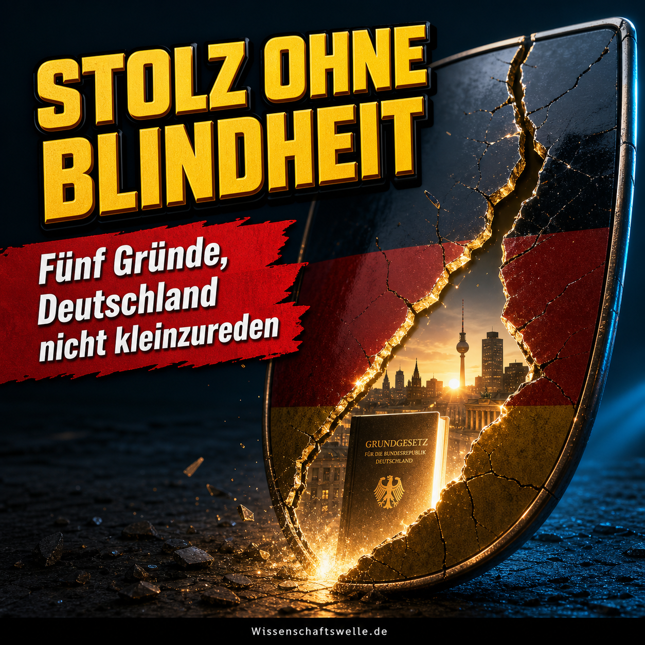 Worauf Deutschland stolz sein darf, ohne sich selbst zu belügen