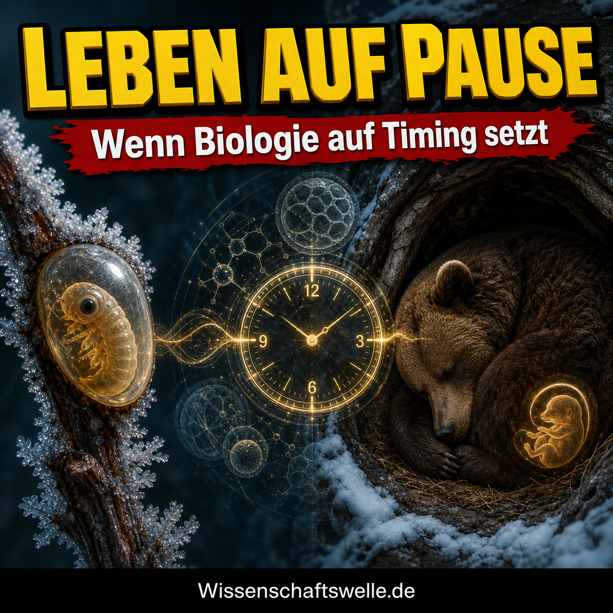 Diapause: Warum Tiere Wachstum, Schlupf und Geburt strategisch verschieben
