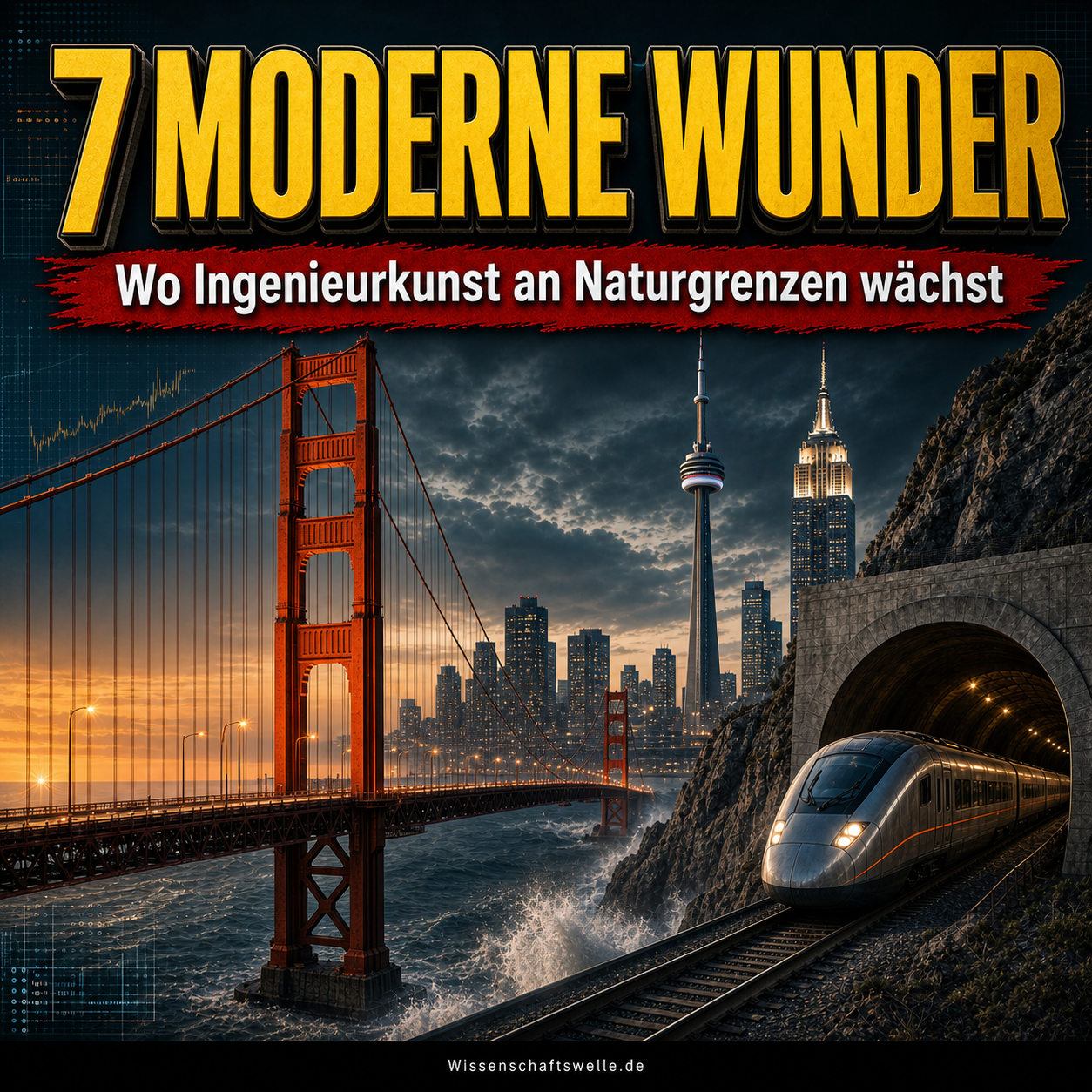 Die 7 neuen Weltwunder – Technik, die dir den Atem raubt