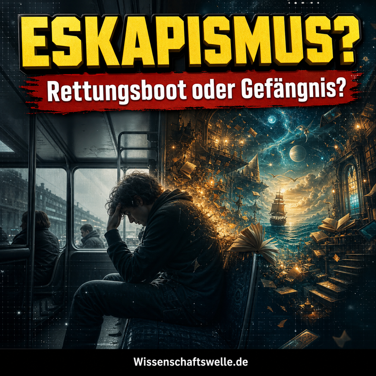 Die Bedeutung des Eskapismus: Gefängnis oder Rettungsboot für die Seele?