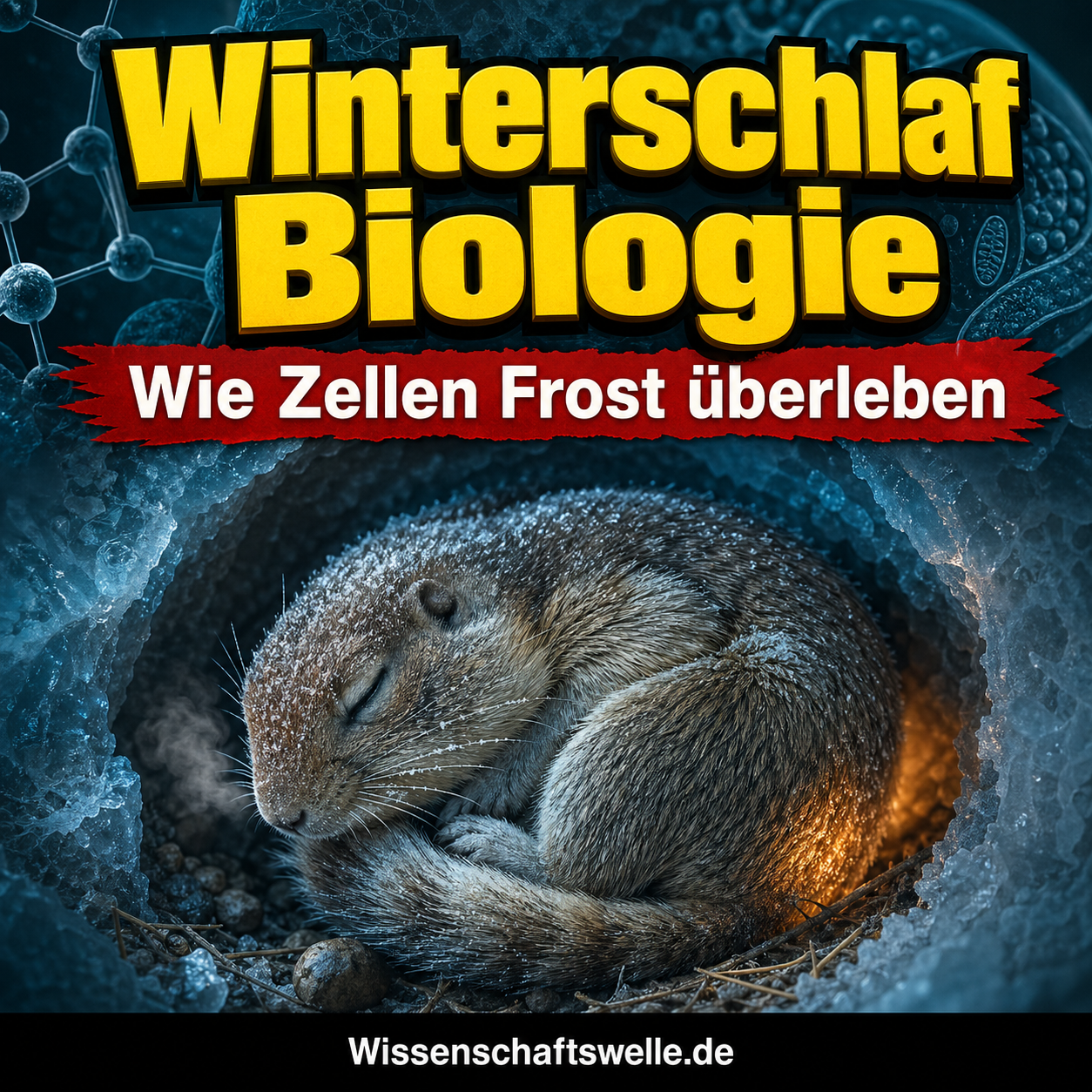 Die Biologie des Winterschlafs: Wie hibernierende Tiere Zellen, Organe und Energie bei extremen Minusgraden schützen
