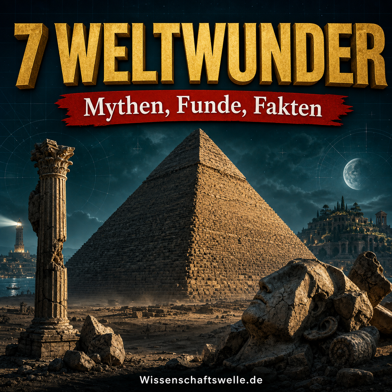Die Geheimnisse der sieben Weltwunder: Neue Funde, verlorene Mythen, harte Fakten