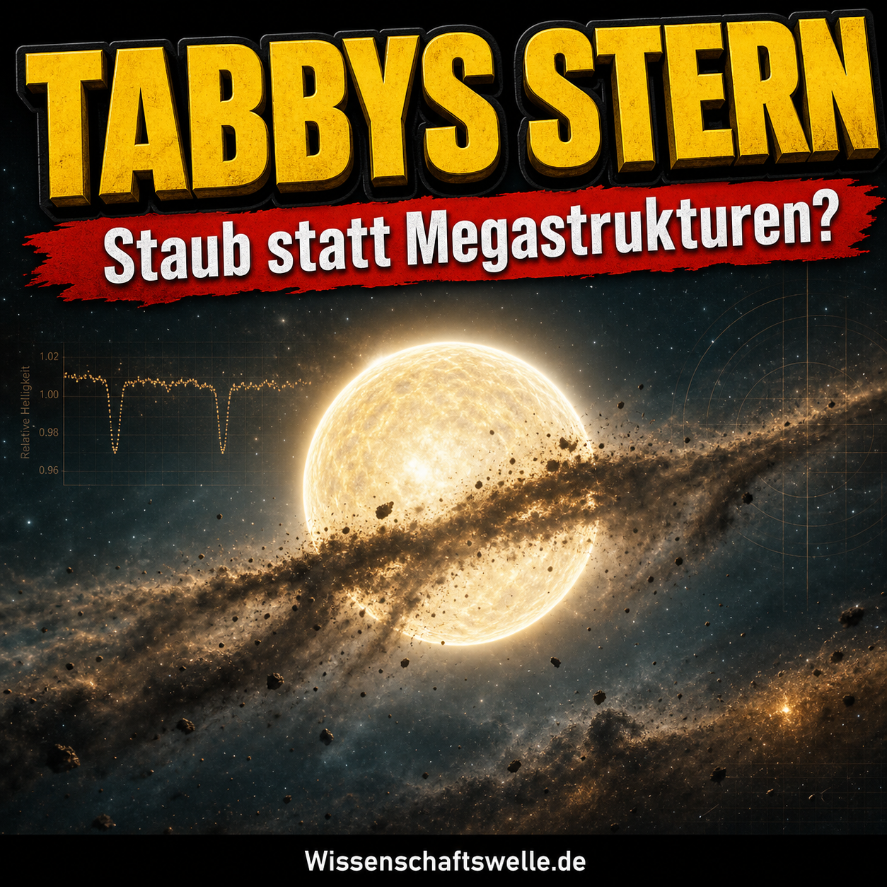 Die Geheimnisse von Tabbys Stern KIC 8462852 und den Megastrukturen im All