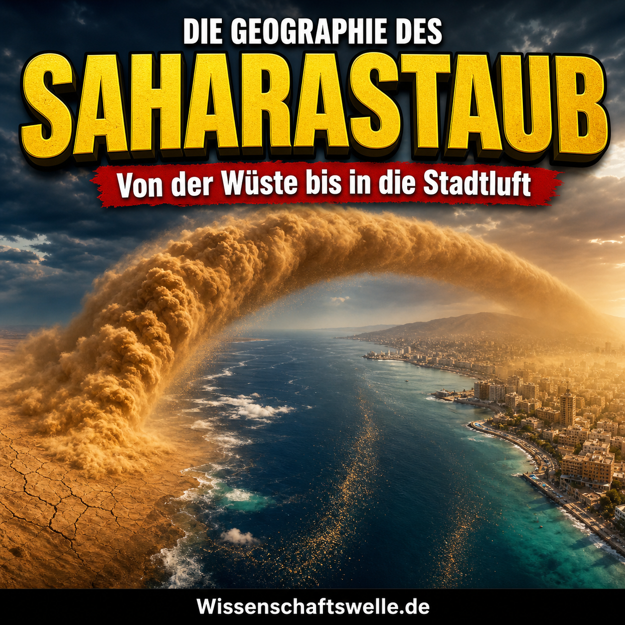 Saharastaub auf Weltreise: Wie Wüstenpartikel Ozeane, Böden und Stadtluft erreichen