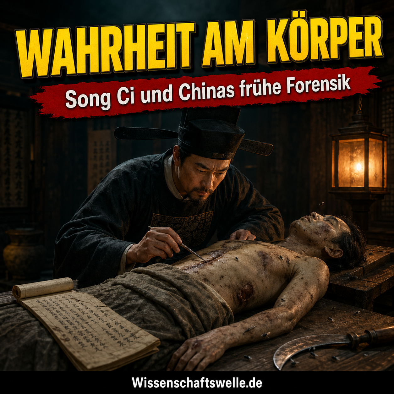 Die Gerichtsmedizin im antiken China: Wie Song Ci, Leichenschau und Staatsbürokratie Wahrheit am Körper suchten