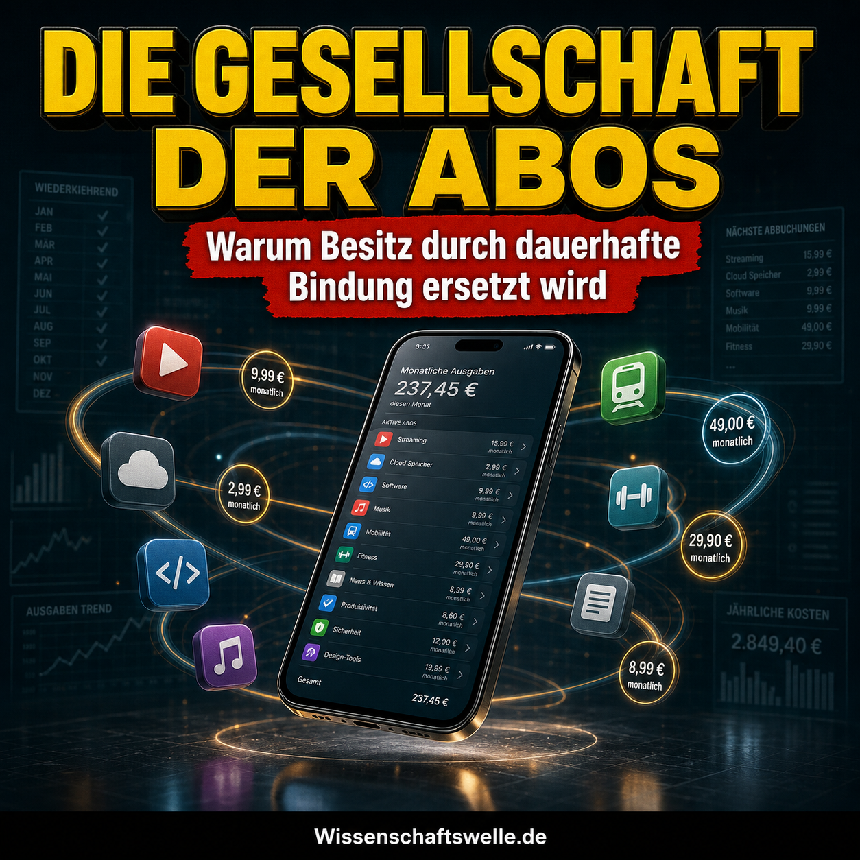 Abo-Ökonomie im Alltag: Wenn Besitz zur kündbaren Option wird