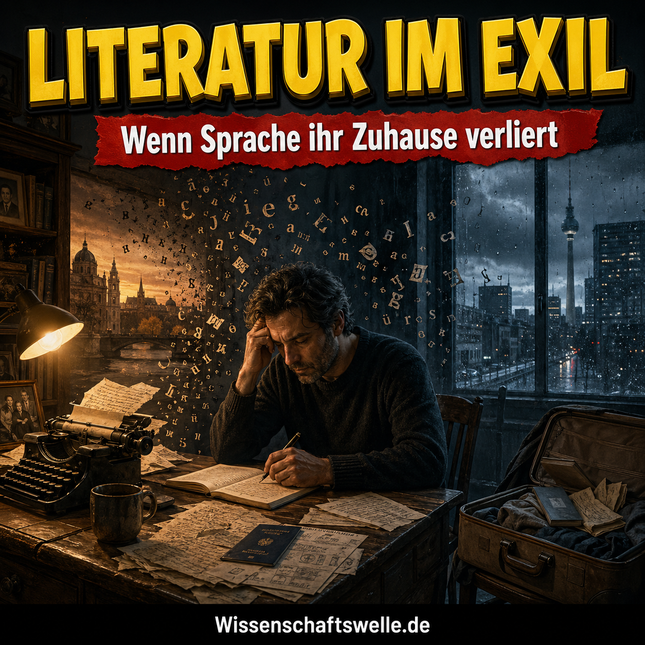 Literatur des Exils: Sprachverlust, Entwurzelung und das Schreiben in der Fremde