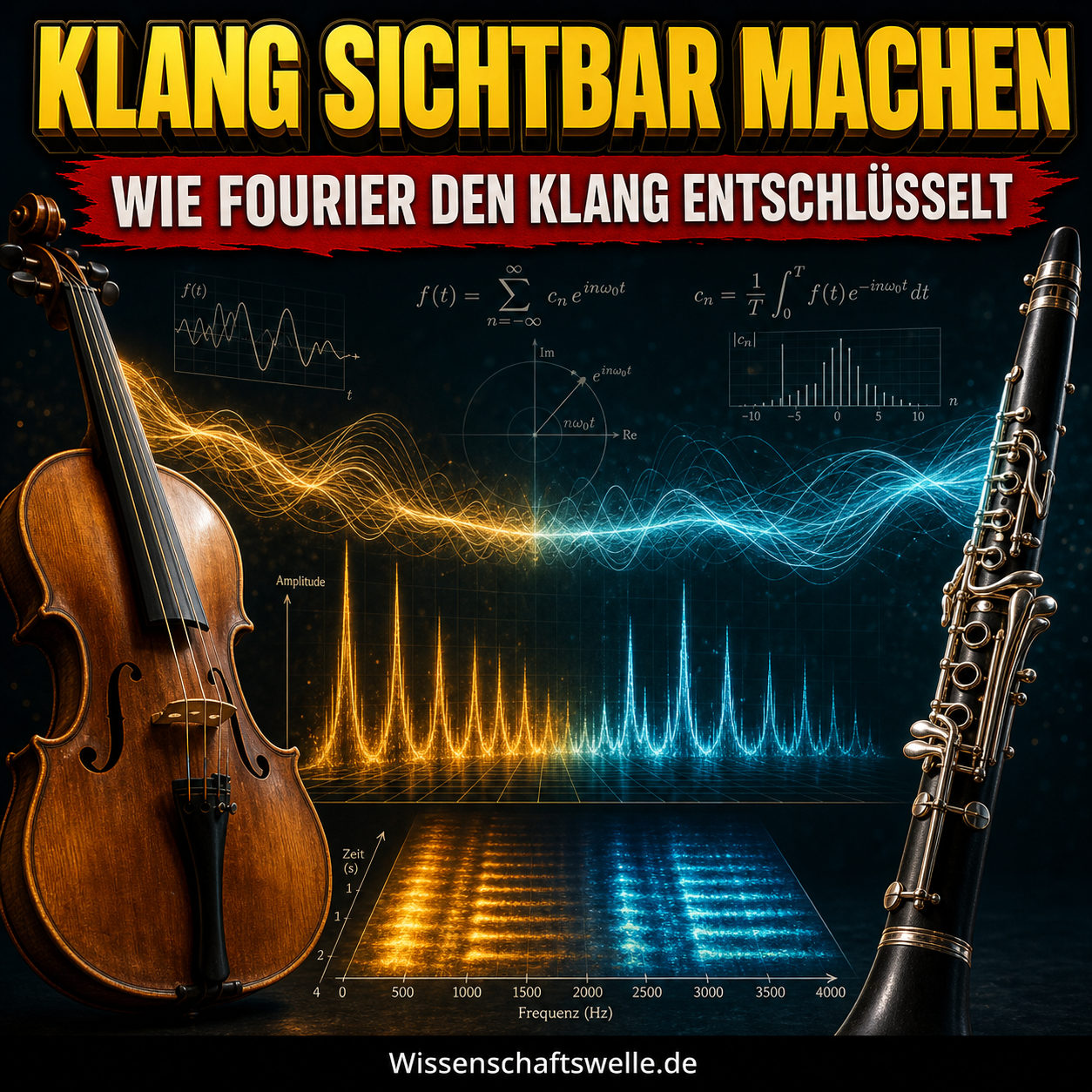 Die Mathematik von Musikinstrumenten: Wie Fourier-Transformationen Klang sichtbar machen