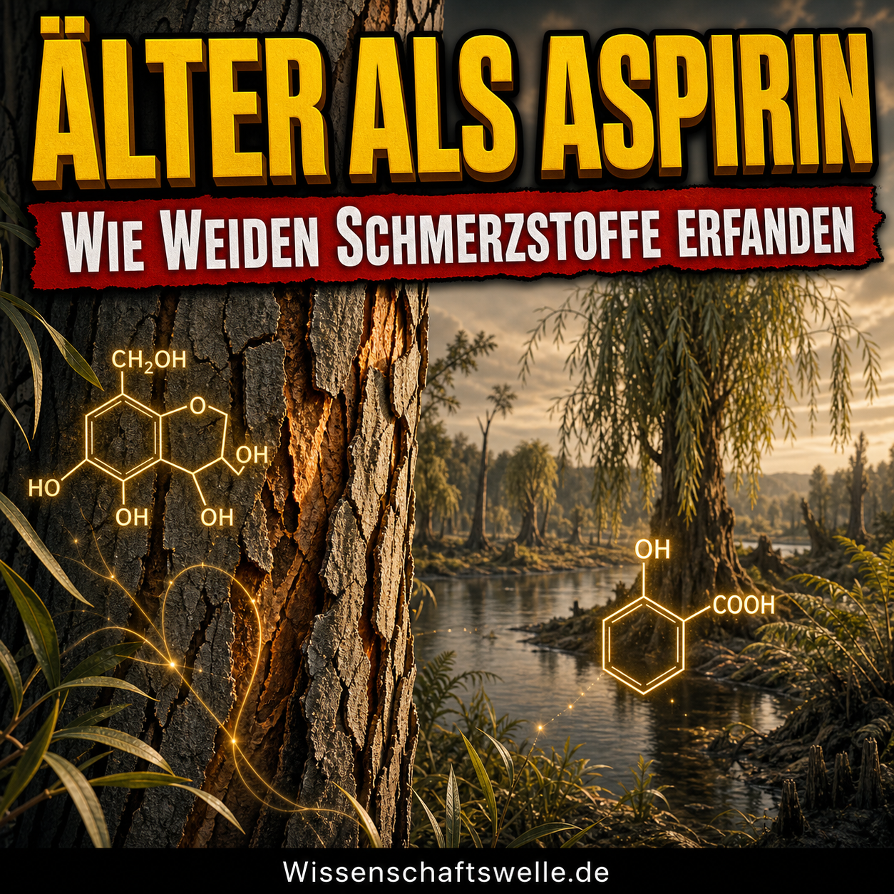 Wie alt ist Aspirin wirklich? Was Urzeit-Weiden, Fossilien und Pflanzenabwehr über die Vorgeschichte eines Schmerzmittels verraten