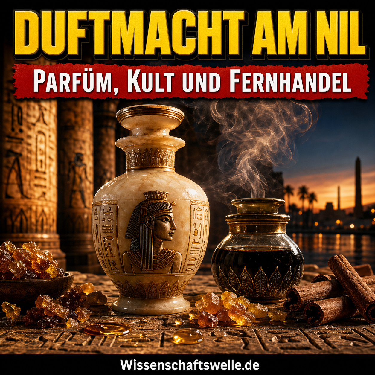 Die Parfümindustrie im alten Ägypten: Wie Duftstoffe Macht, Religion und Fernhandel verbanden