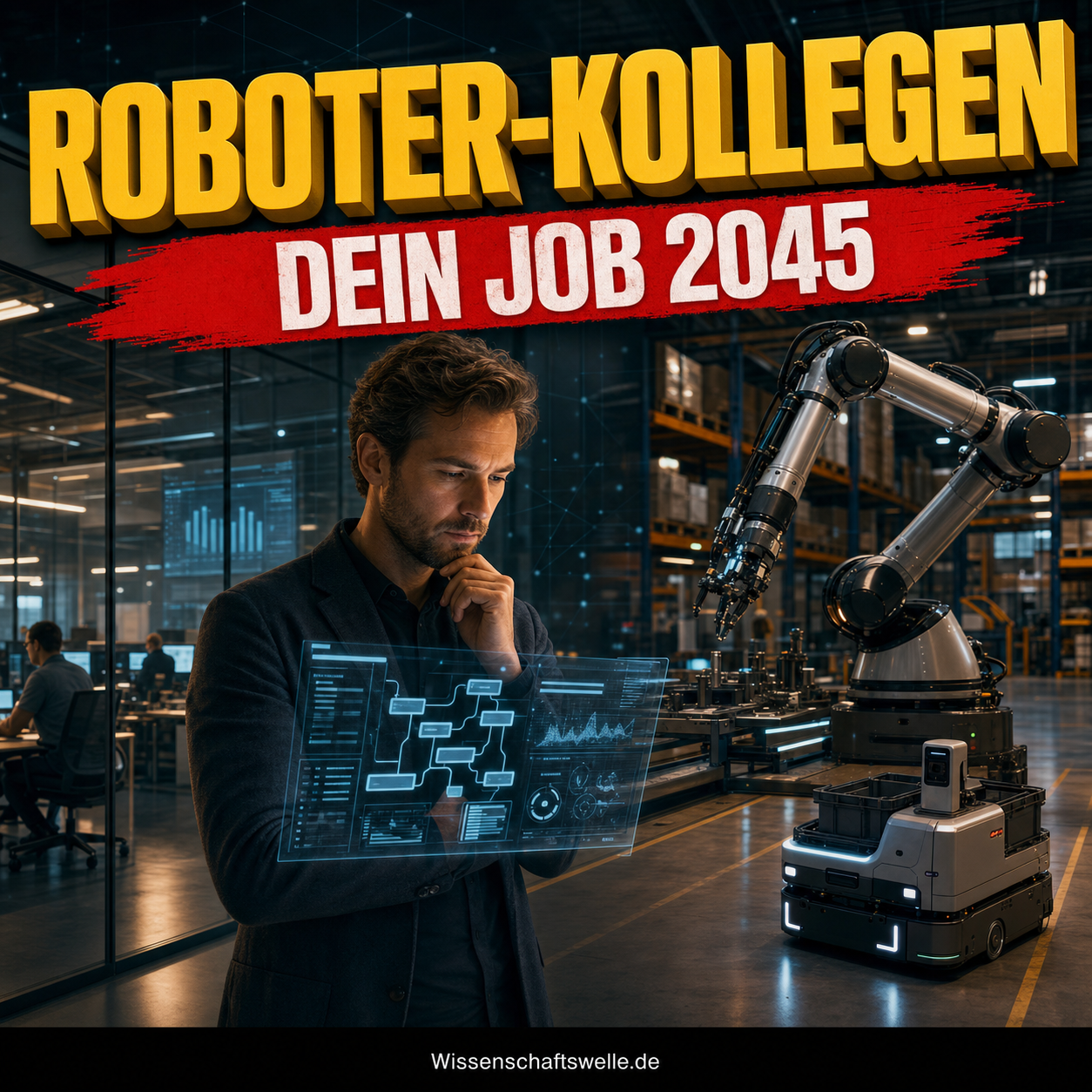 Die Roboter-Kollegen kommen: Deine Arbeitszukunft in den n?chsten 20 Jahren