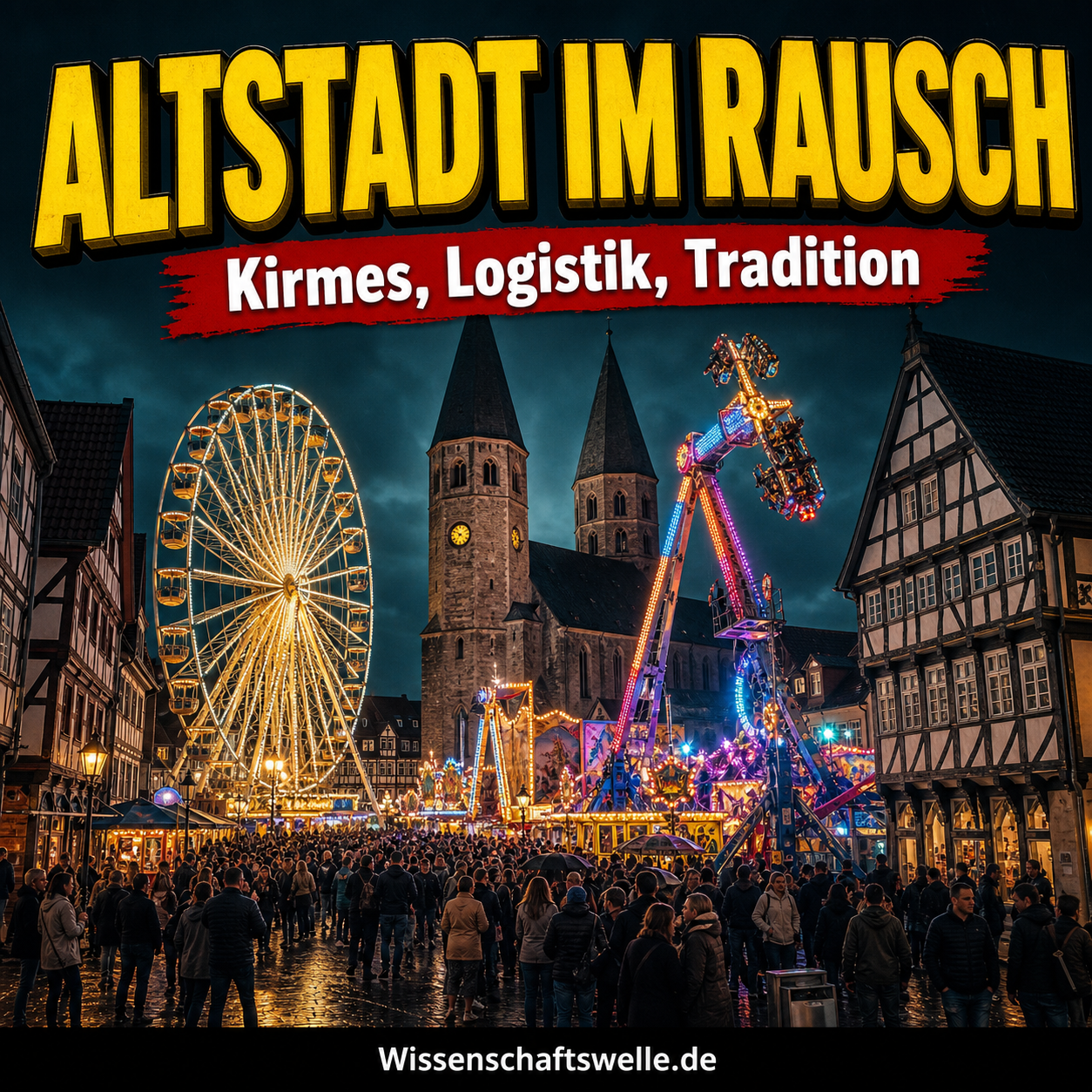 Die Soester Allerheiligenkirmes: Wie die größte Altstadtkirmes Europas Tradition, Logistik und Zukunft zusammenbringt