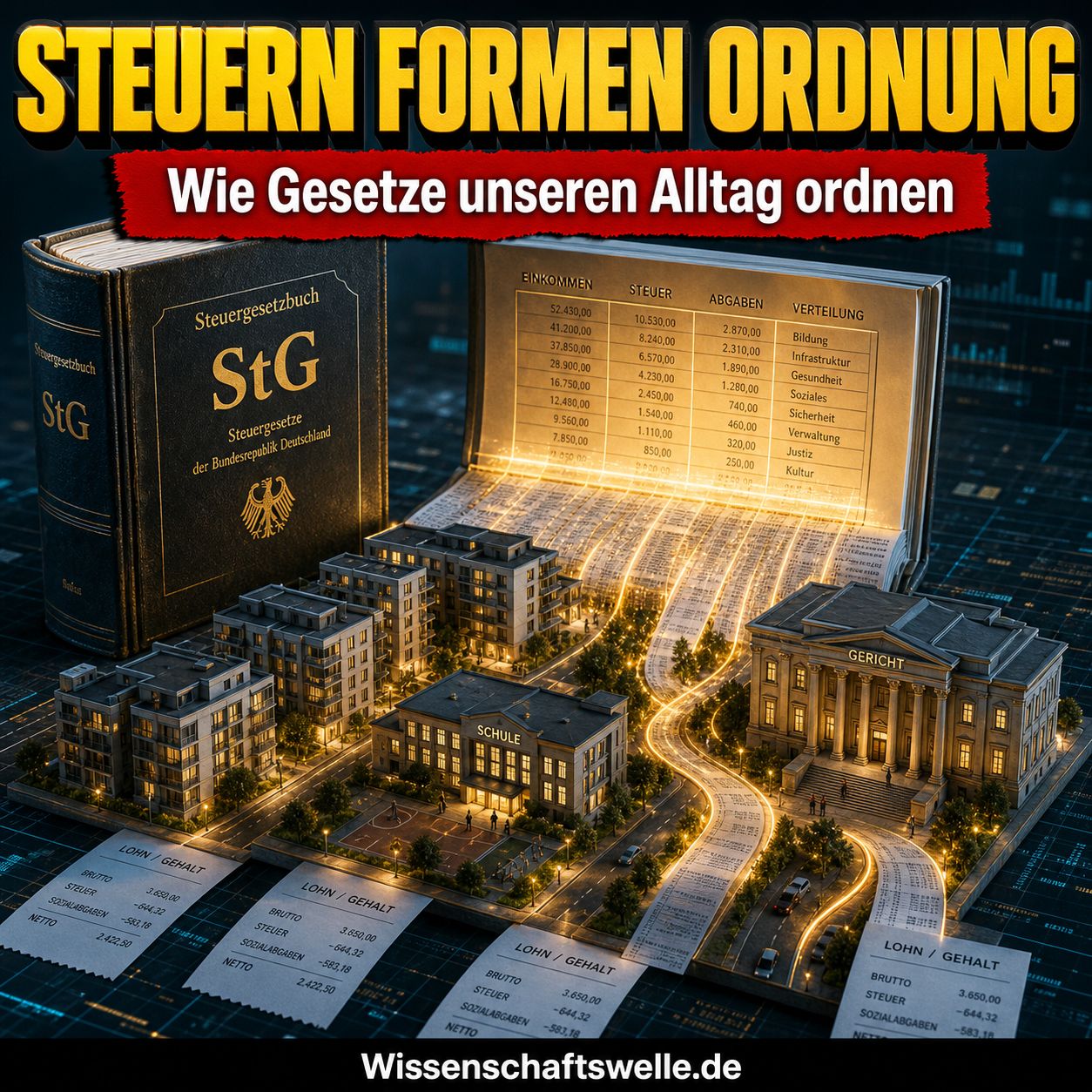 Die Soziologie der Steuern: Warum Steuergesetze nicht nur Finanzen, sondern soziale Ordnung erzeugen