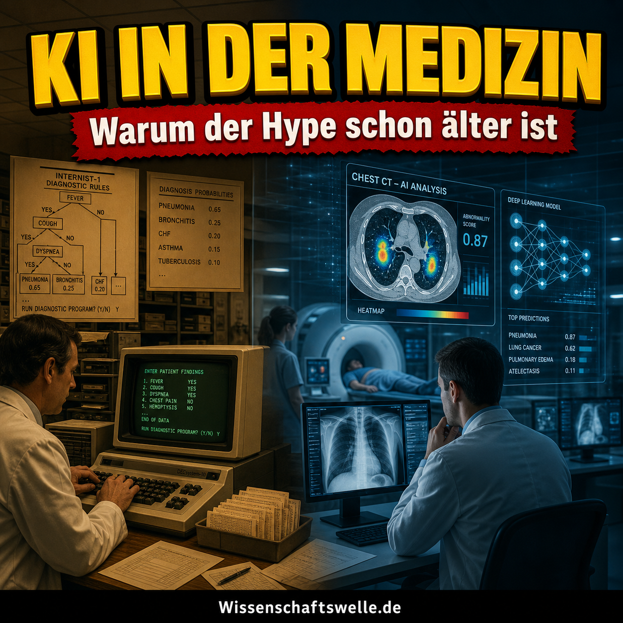 KI in der Medizin war schon einmal die Zukunft
