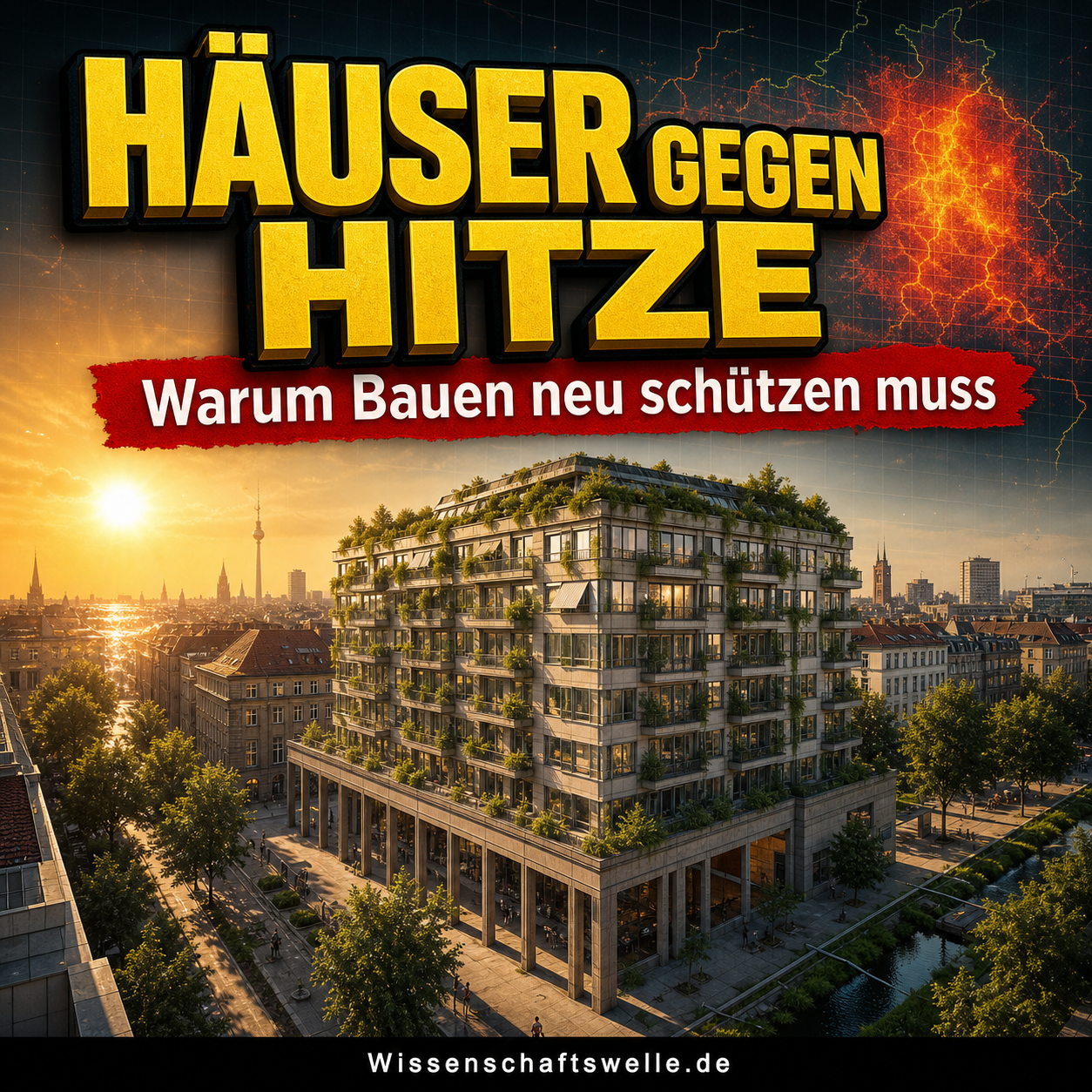 Wenn Gebäude Wetter aushalten müssen: Warum klimaresiliente Architektur zur sozialen Schlüsselfrage wird