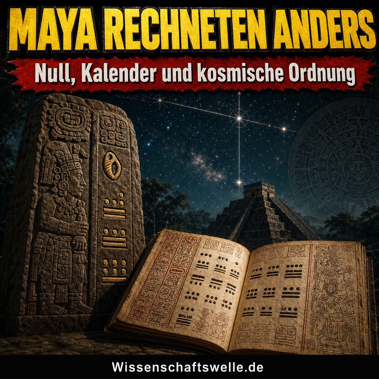 Die vergessene Mathematik der Maya: Wie Null, Kalender und Kosmos eine Hochkultur rechnend ordnete