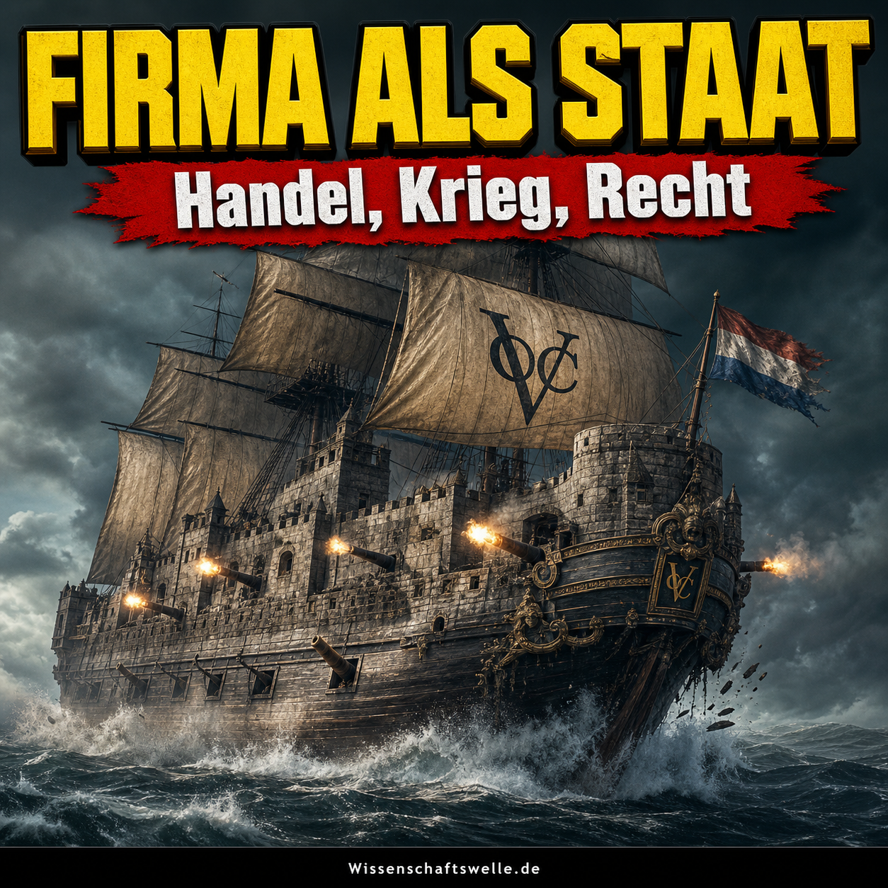 Eine Firma mit Forts, Richtern und Kanonen: Wie die VOC zum Firmenstaat wurde