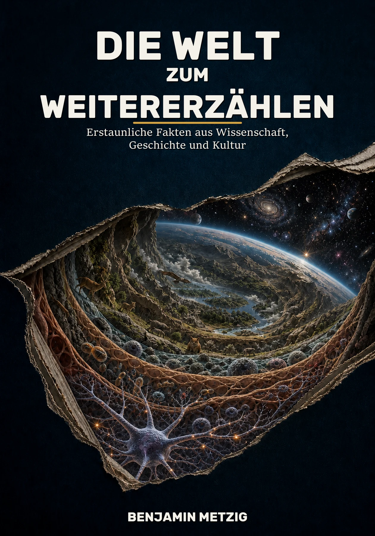 Buchcover: Die Welt zum Weitererzählen von Benjamin Metzig