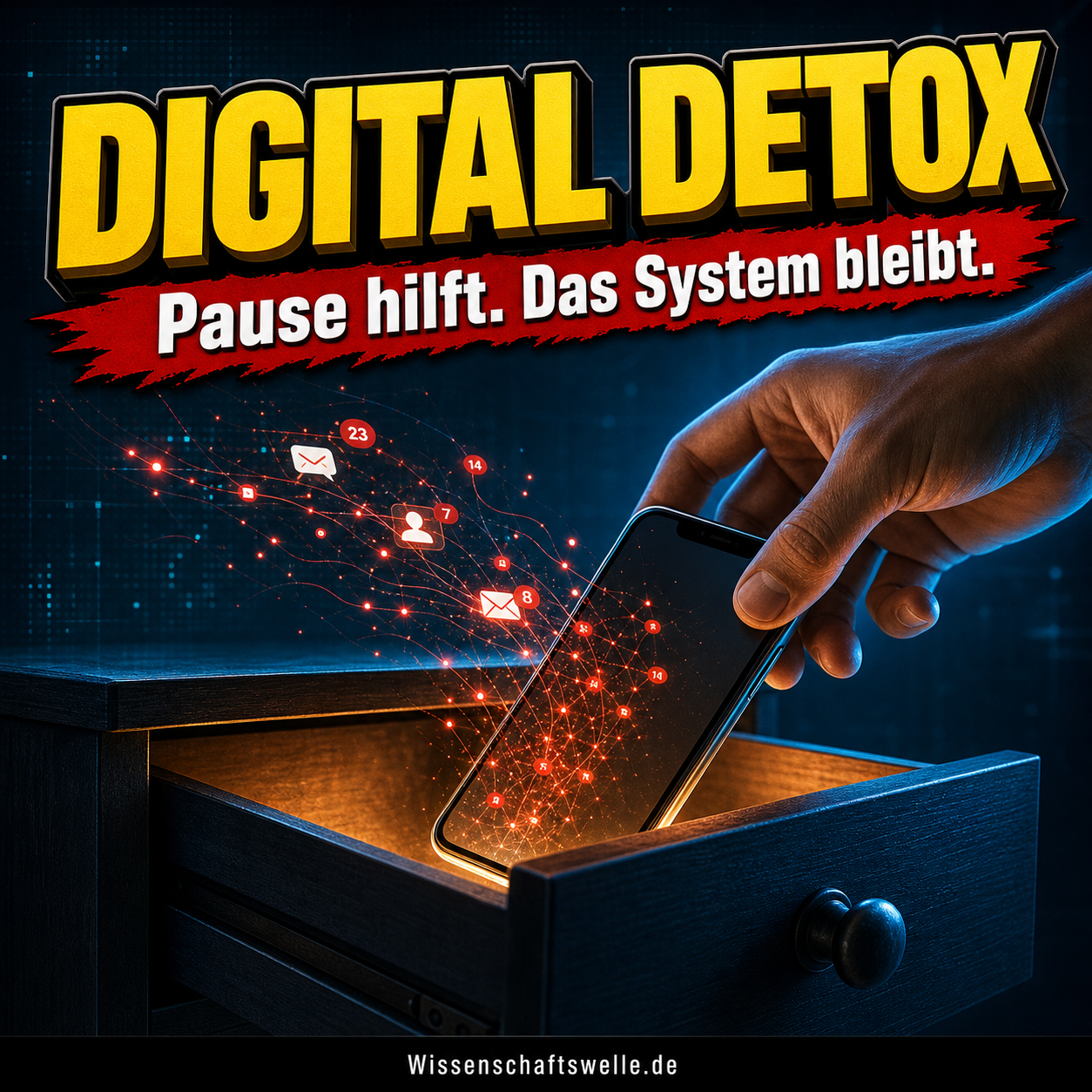 Digital Detox ist Pause, keine Reparatur