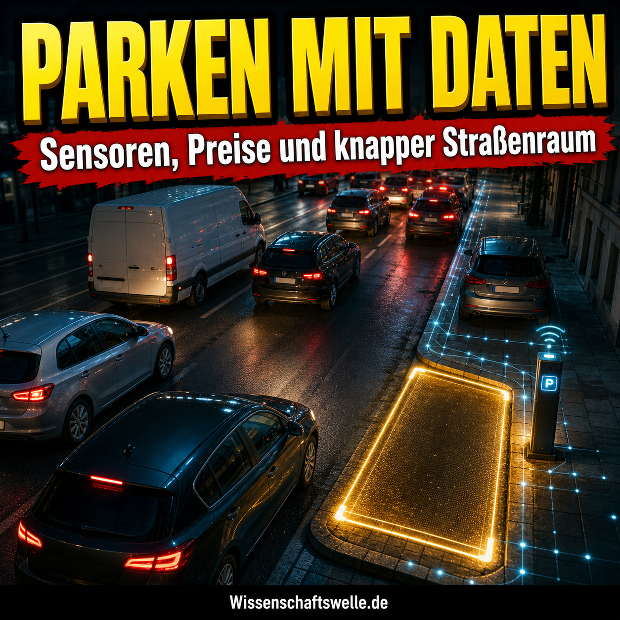 Digitale Parkraumbewirtschaftung: Wenn der Bordstein rechnen lernt